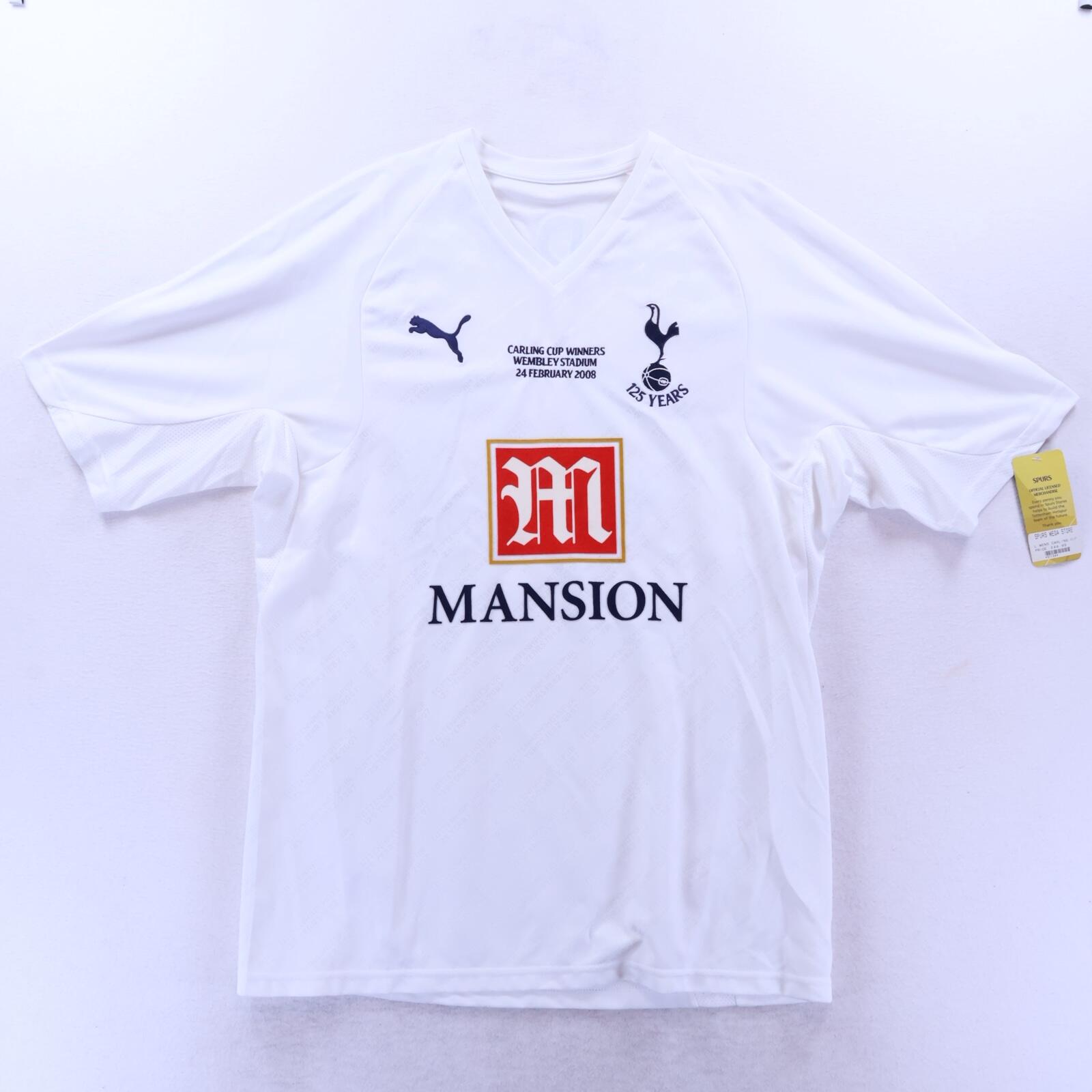 *NWT* Tottenham Hotspur Woodgate #39 2007/08 Home Shirt - L