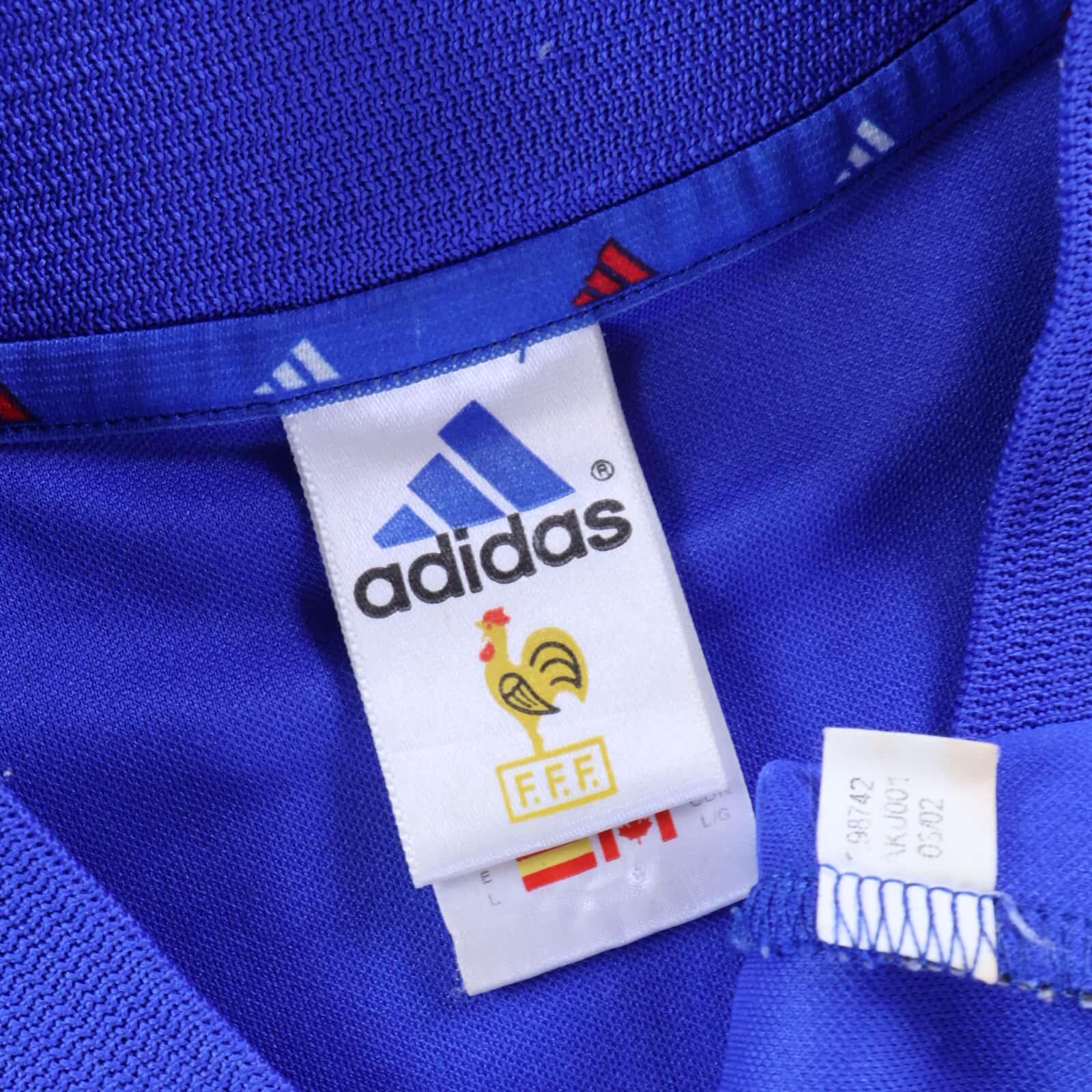 *MINT* France Henry #12 2002/04 Home Shirt - L