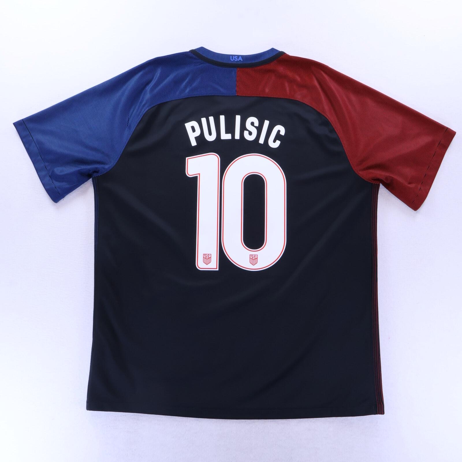 *MINT* United States Of America Pulisic #10 2016 Away Shirt - XL
