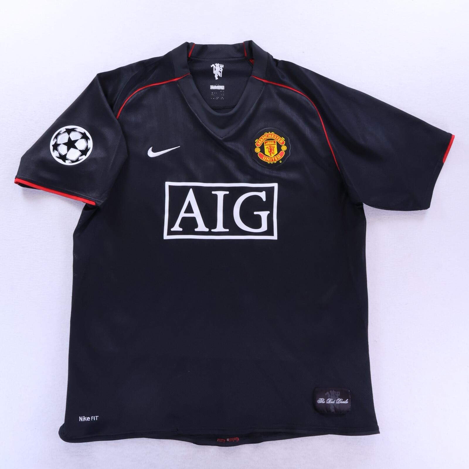 Manchester United Ronaldo 2007/08 Away Shirt - L
