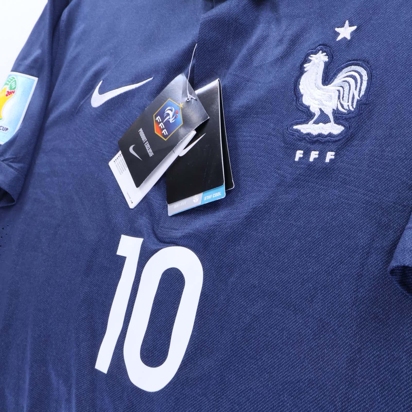 *NWT* France Benzema #10 2014/15 Home Shirt - Player Issue - L