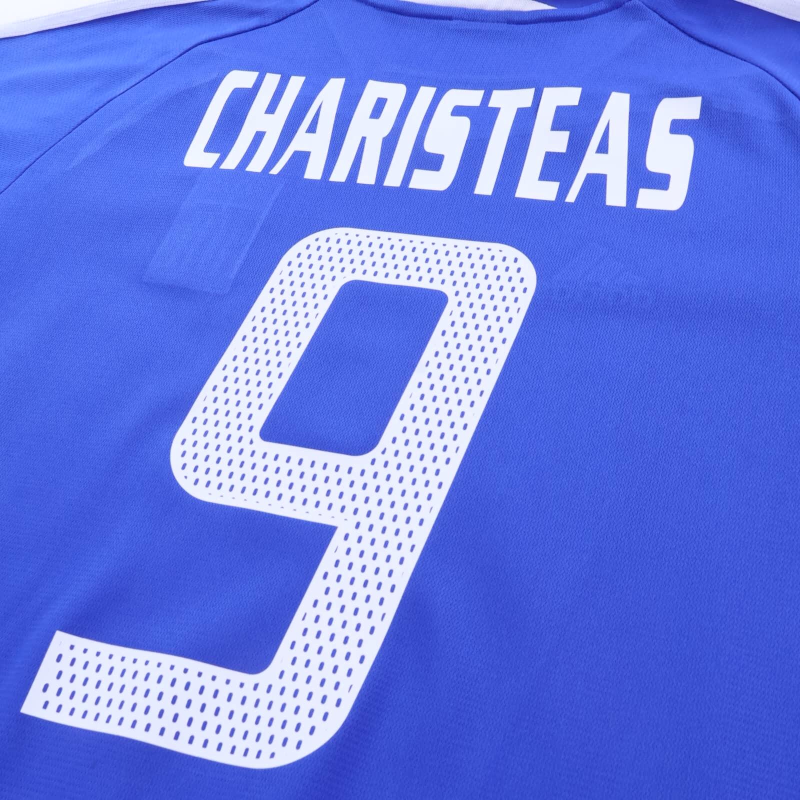 Greece Charisteas #9 2004/06 Home Shirt - XL