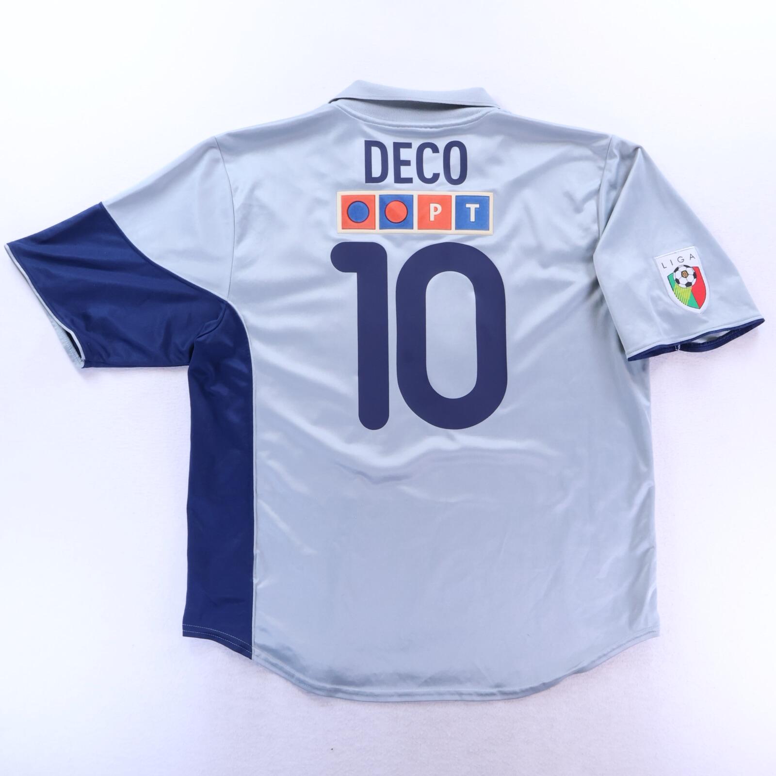 Fc Porto Deco #10 2001/02 Away Shirt - XL