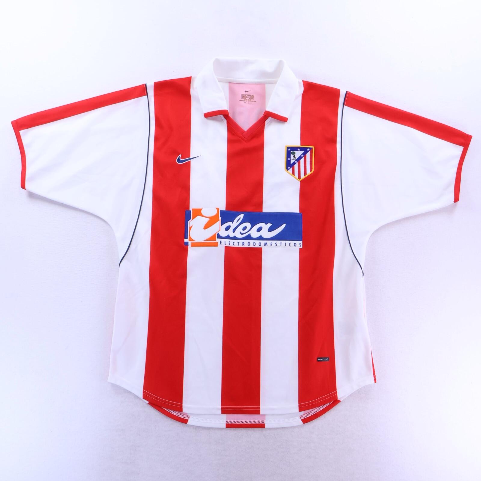 *MINT* Atlético De Madrid F. Torres #9 2001/02 Home Shirt - M