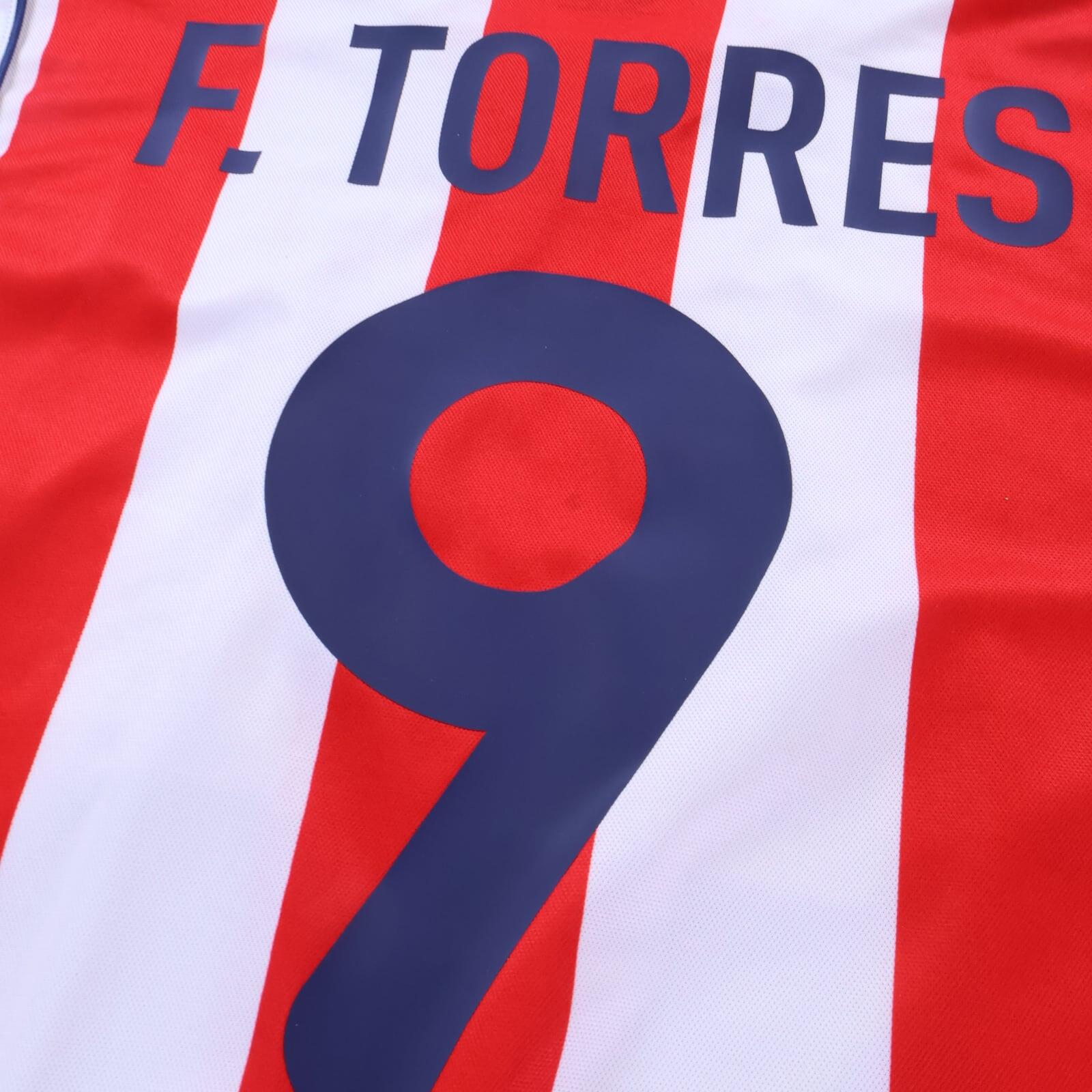 Atlético De Madrid F. Torres #9 2001/02 Home Shirt - M