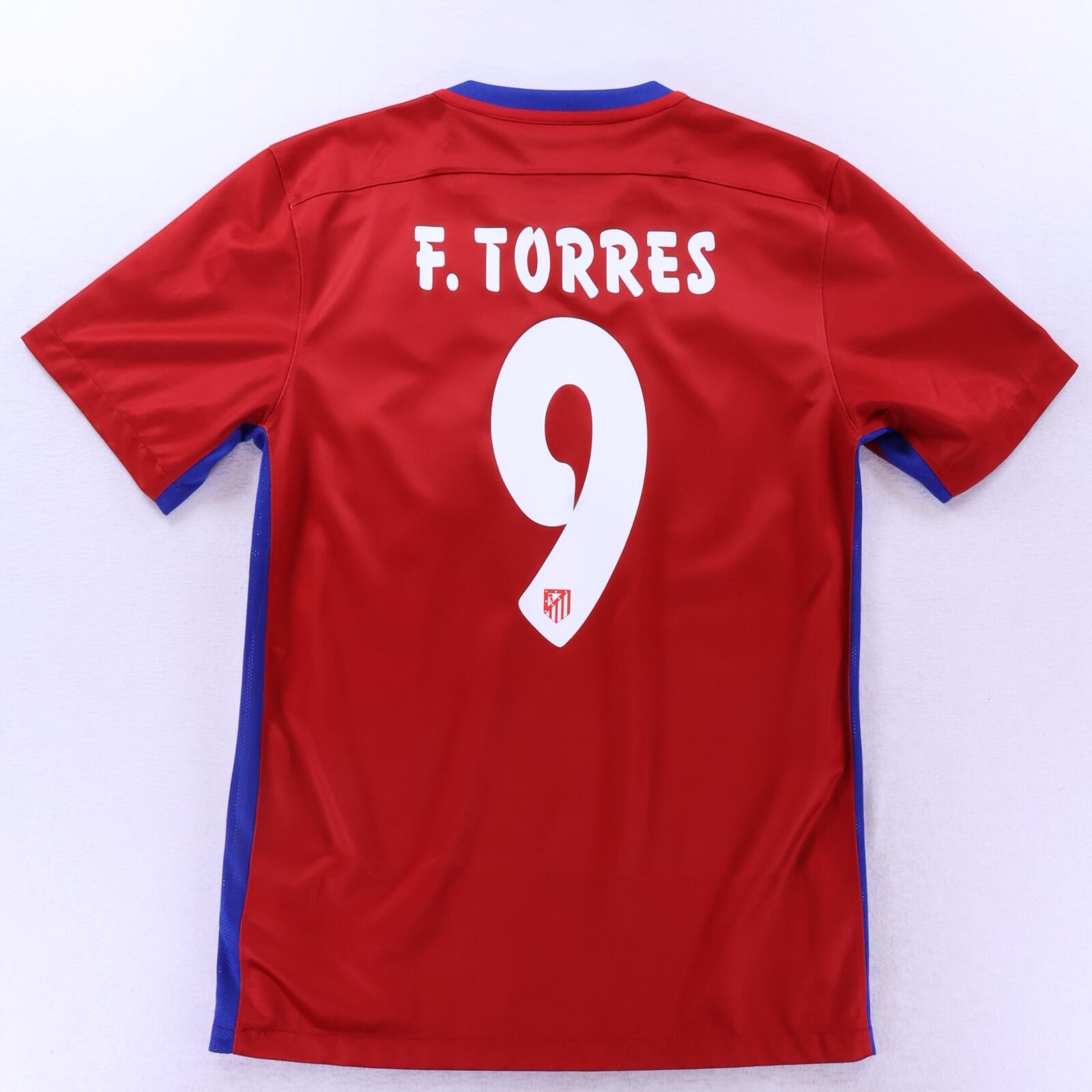Atlético De Madrid F. Torres #9 2015/16 Home Shirt - S