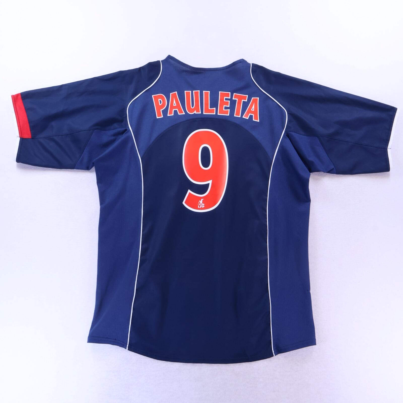 Paris Saint-Germain F.C Pauleta #9 2004/05 Home Shirt - L