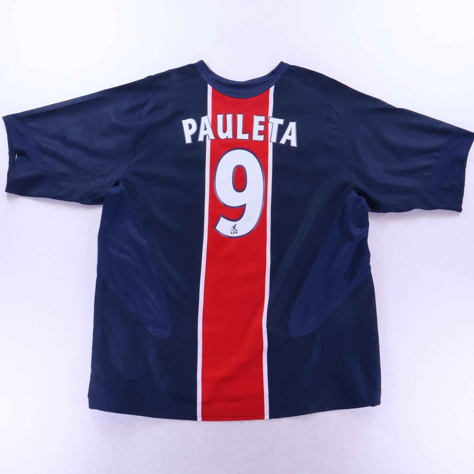 Paris Saint-Germain F.C Pauleta #9 2005/06 Home Shirt - 2XL
