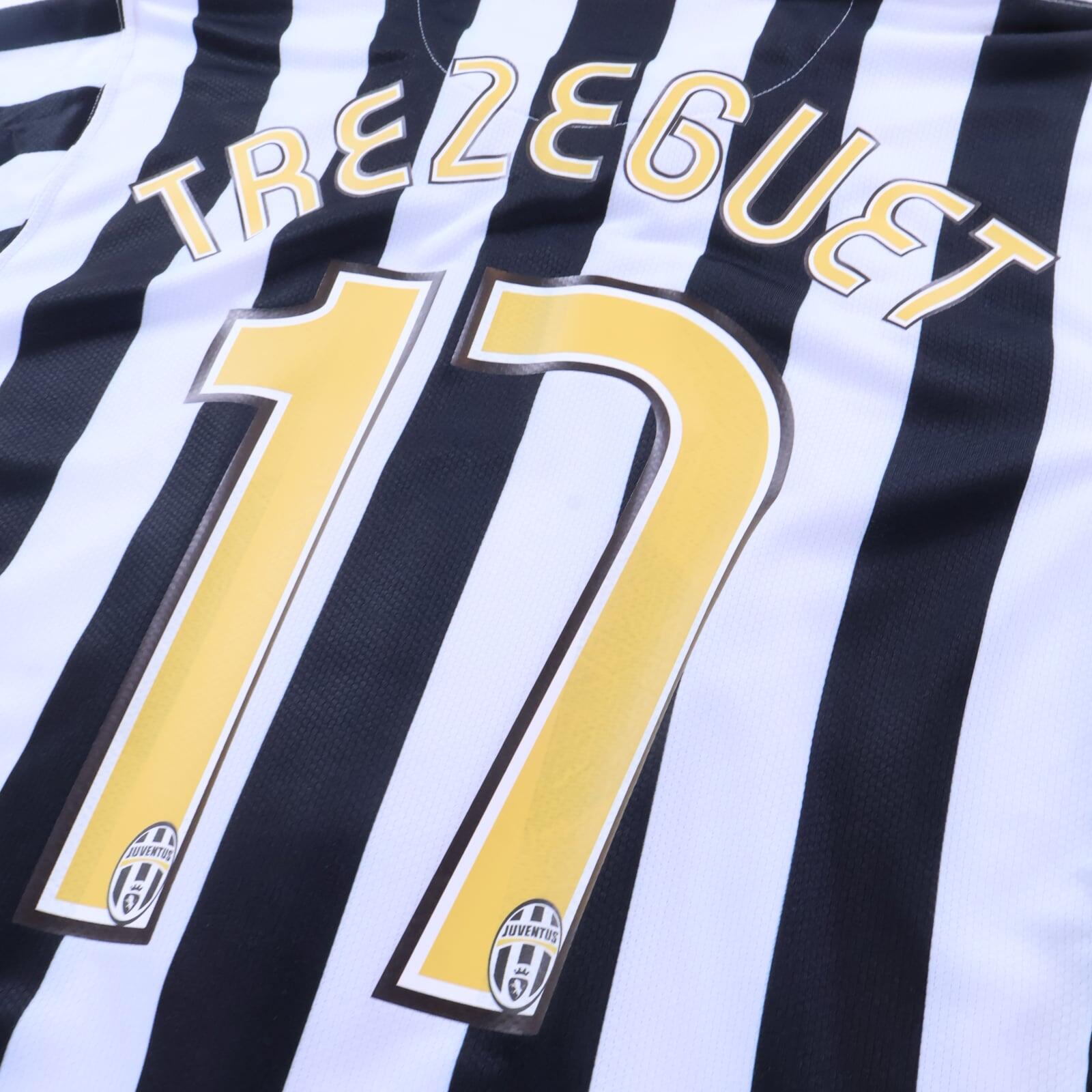 Juventus Trezeguet #17 2006/07 Home Shirt - M