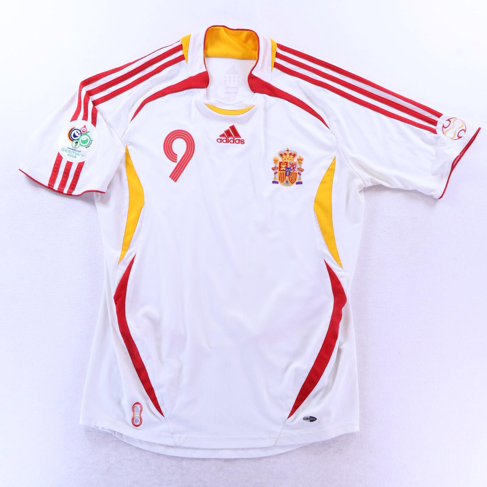 Spain F. Torres #9 2006/08 Away Shirt - M
