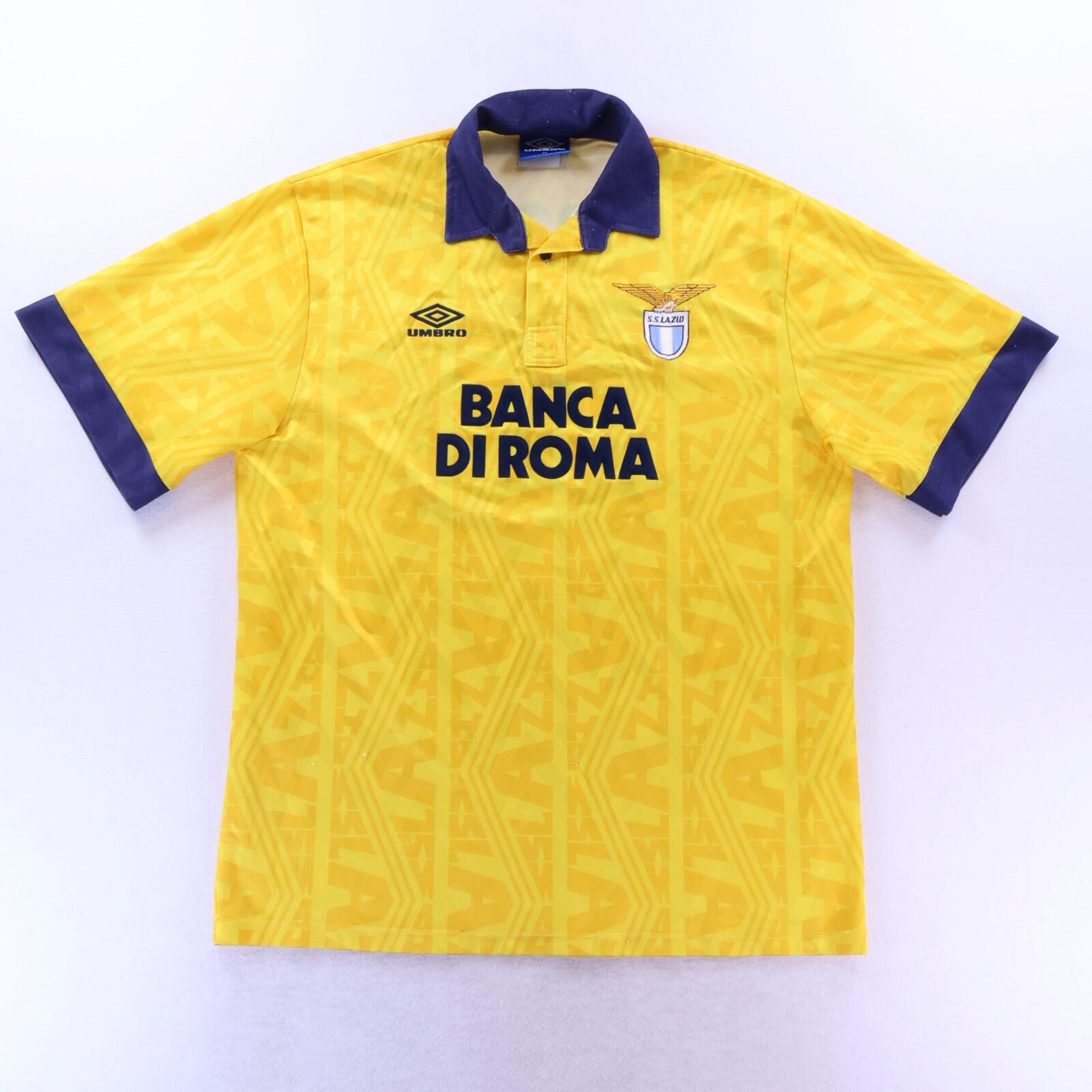 S.S Lazio Gascoigne #10 1992/94 Away Shirt - XL