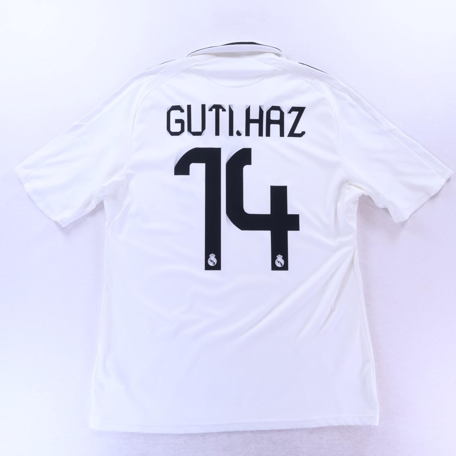 Real Madrid Guti.Haz #14 2008/09 Home Shirt - L