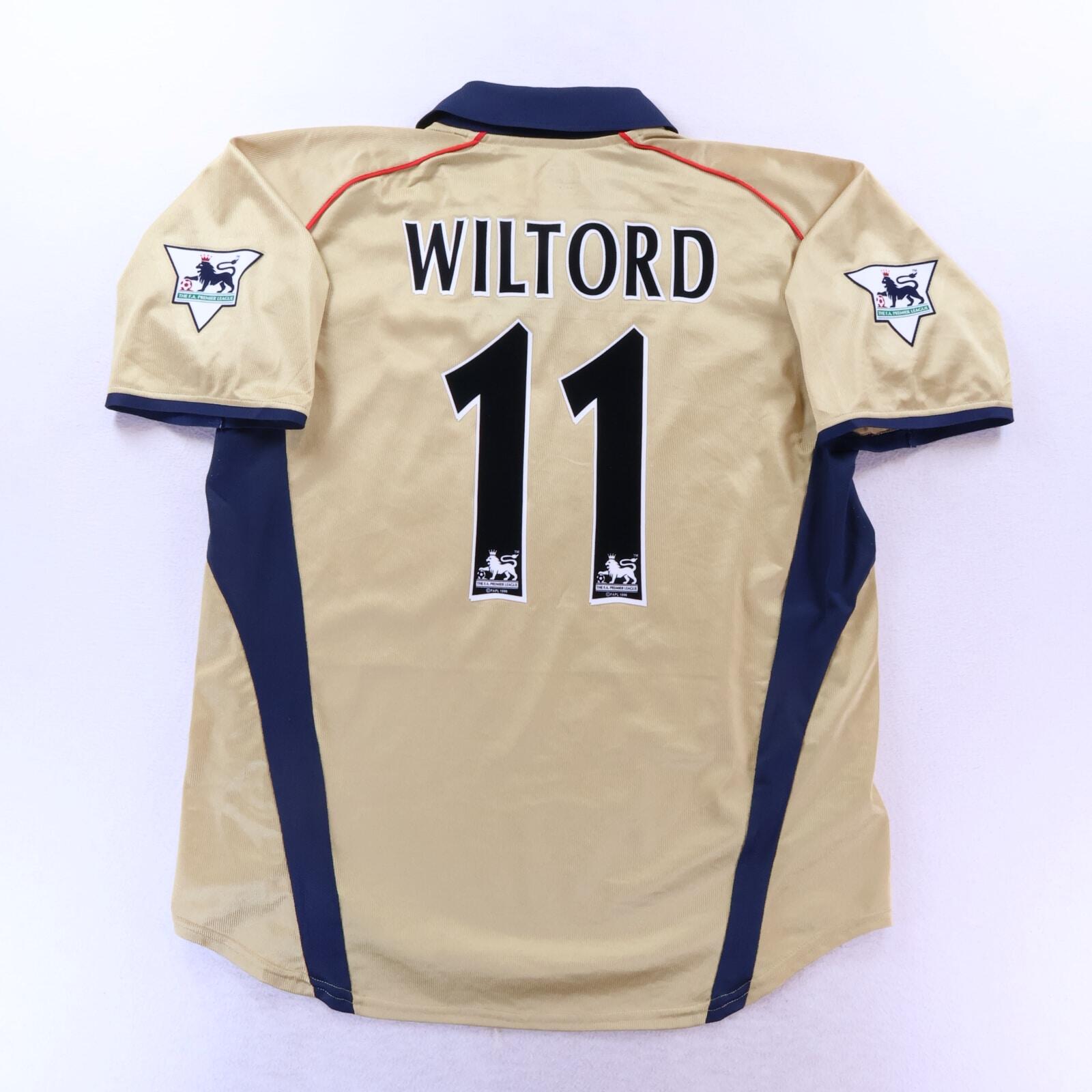 *MINT* Arsenal Wiltord #11 2001/02 Away Shirt - XL