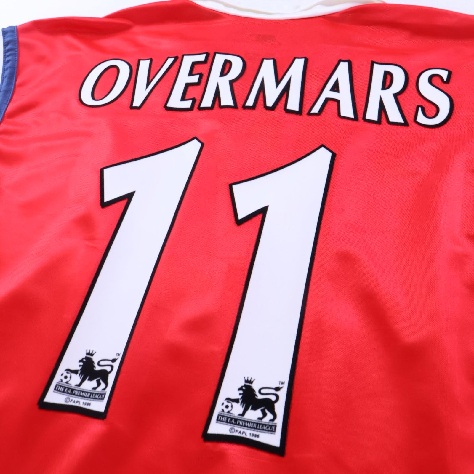 Arsenal Overmars #11 1998/99 Home Shirt - L