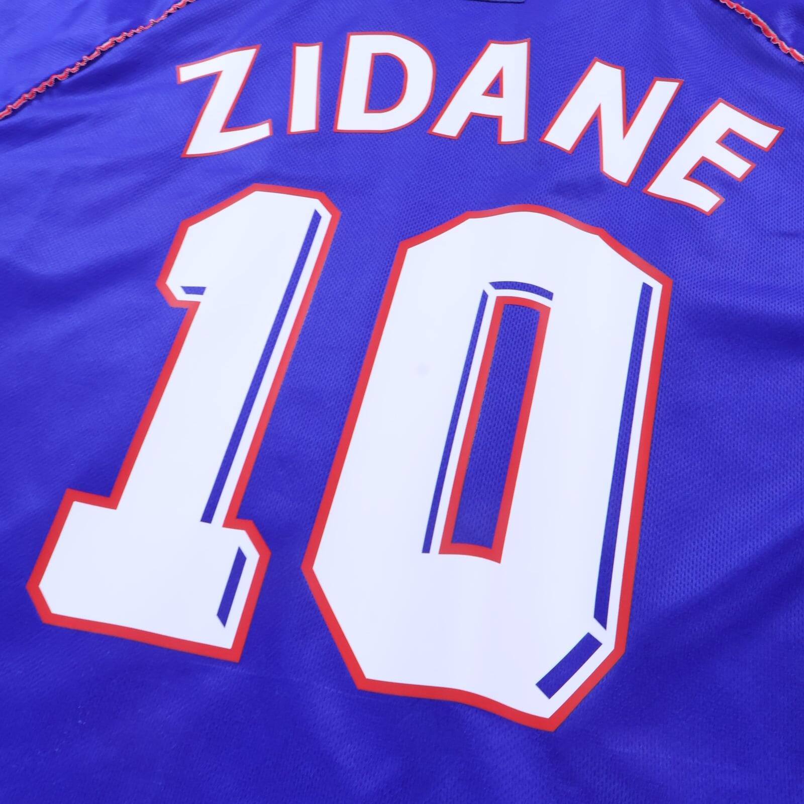 France Zidane #10 1998 Home Shirt - XL