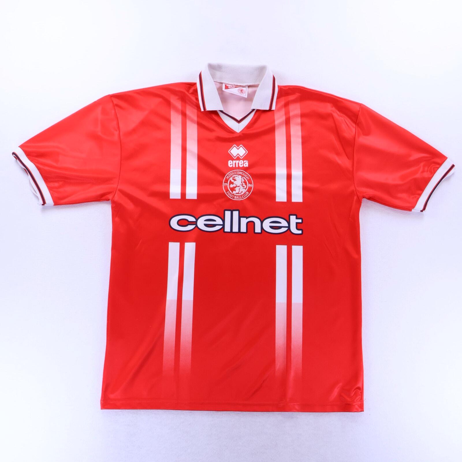 Middlesbrough Gascoigne #8 1998/99 Home Shirt - L