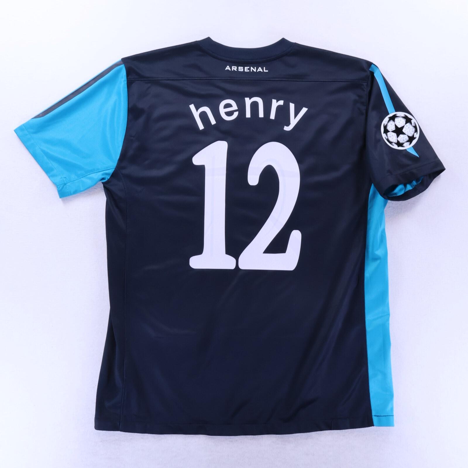 Arsenal Henry #12 2011/12 Away Shirt - L
