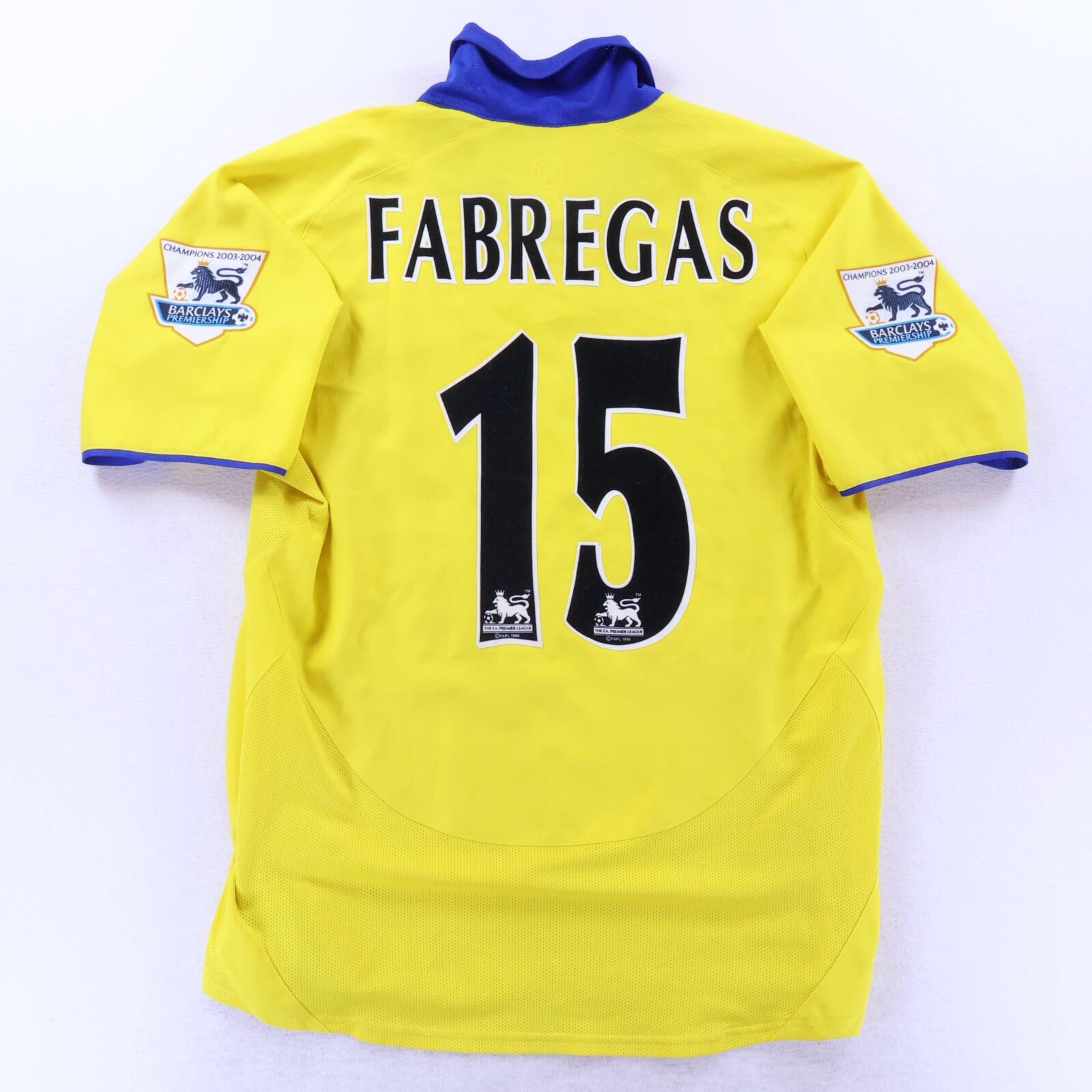 Arsenal Fabregas #15 2003/04 Away Shirt - M