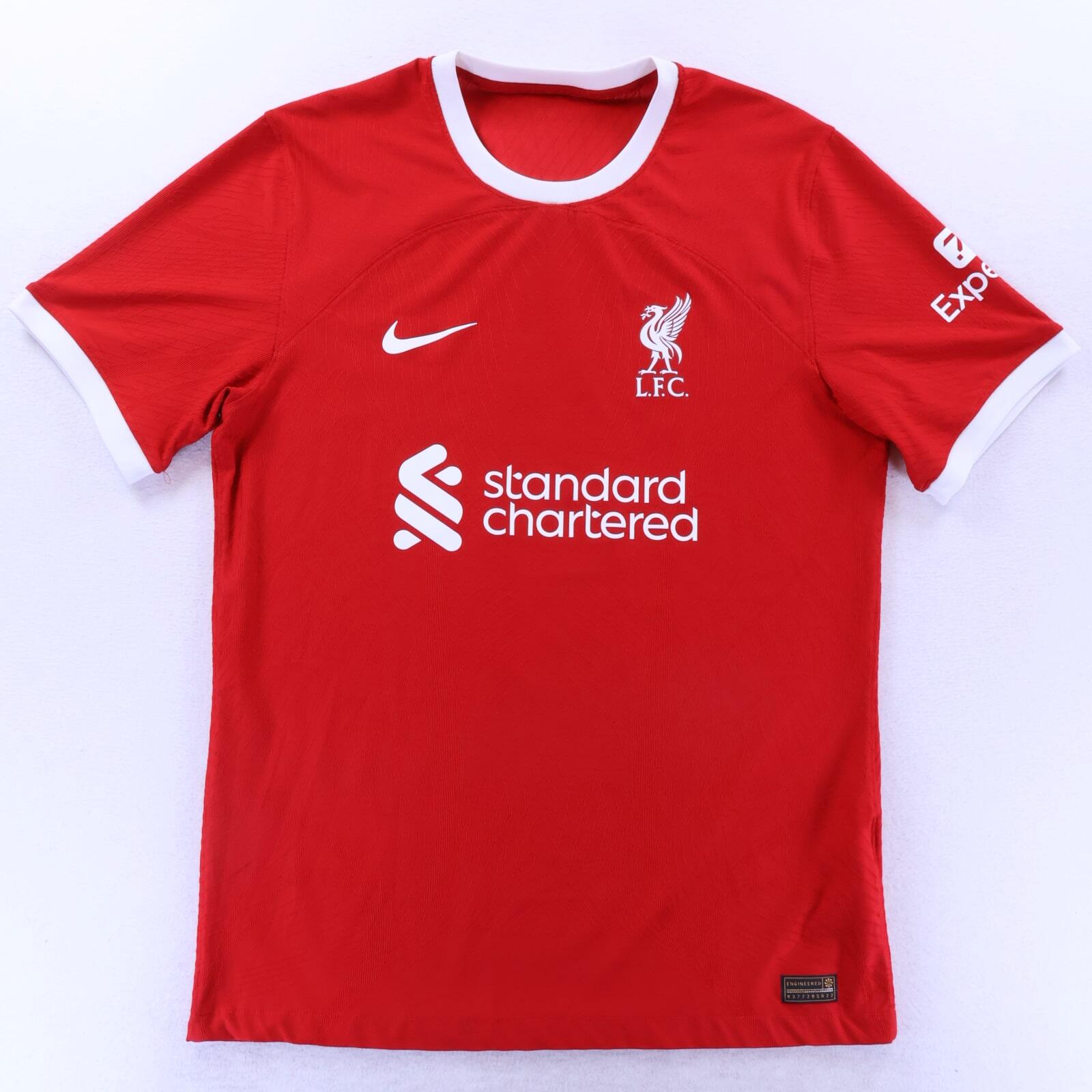 Liverpool F.C M. Salah #11 2023/24 Home Shirt - L