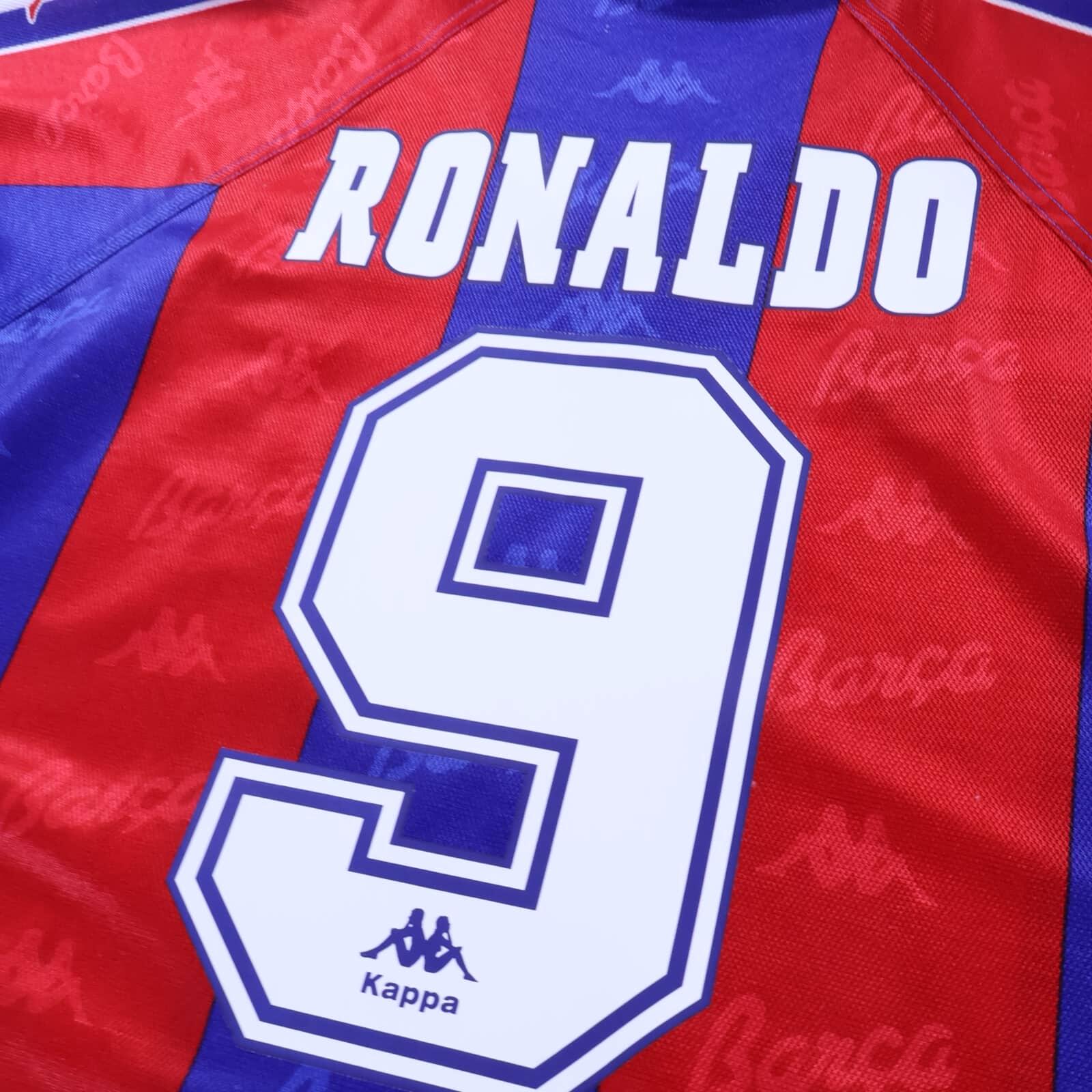 Barcelona Ronaldo #9 1995/97 Home Shirt - XL