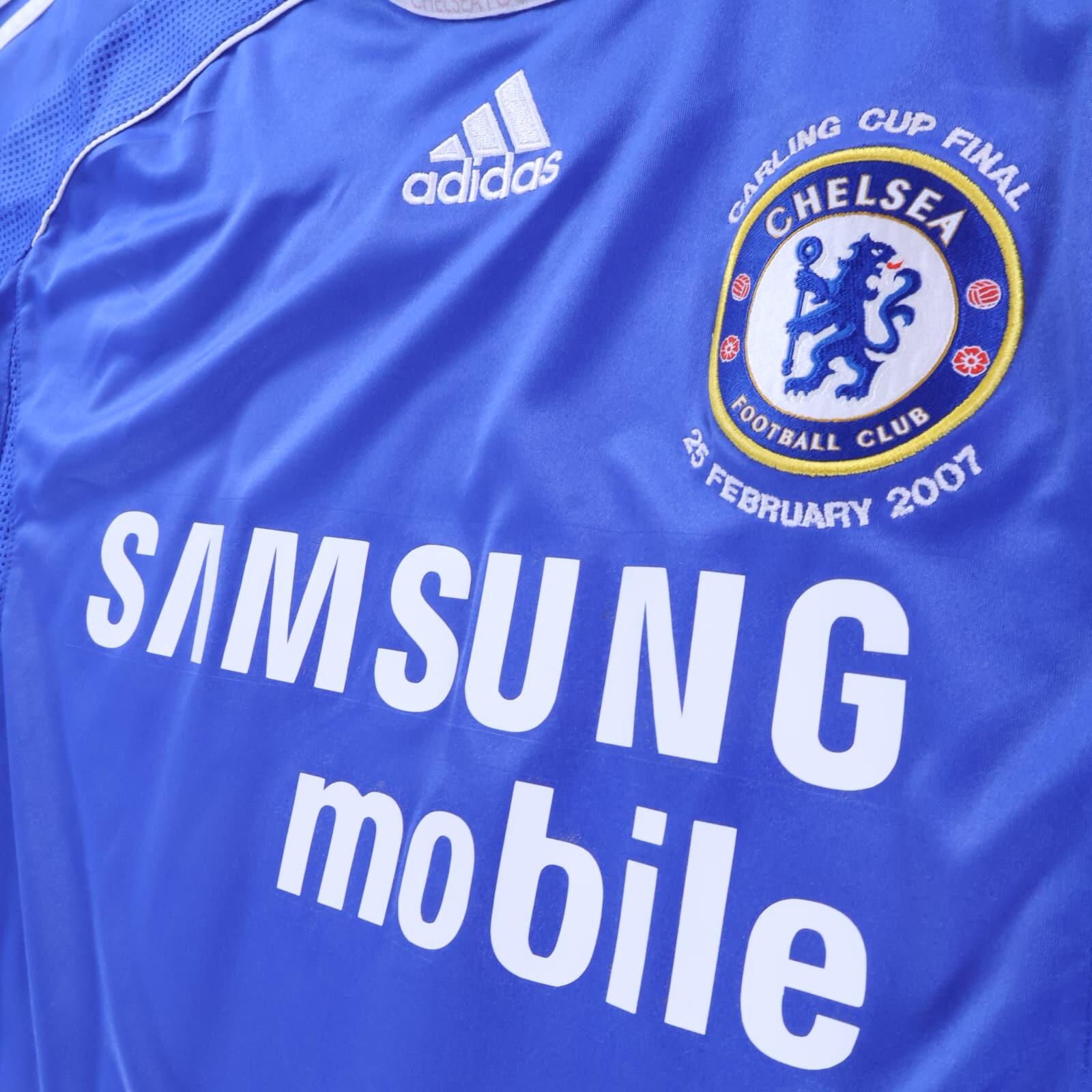 Chelsea Drogba #11 2006/08 Home Shirt - XL