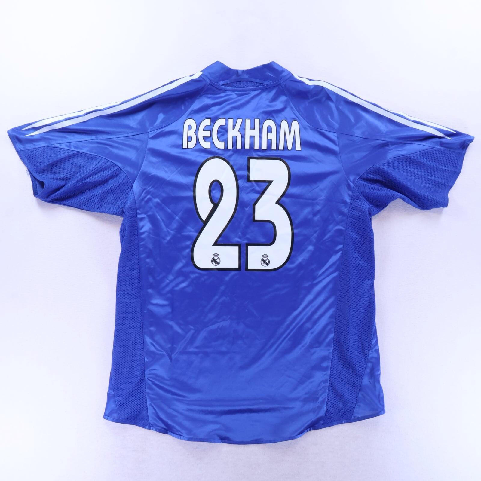 Real Madrid Beckham #23 2004/05 Third Shirt - L
