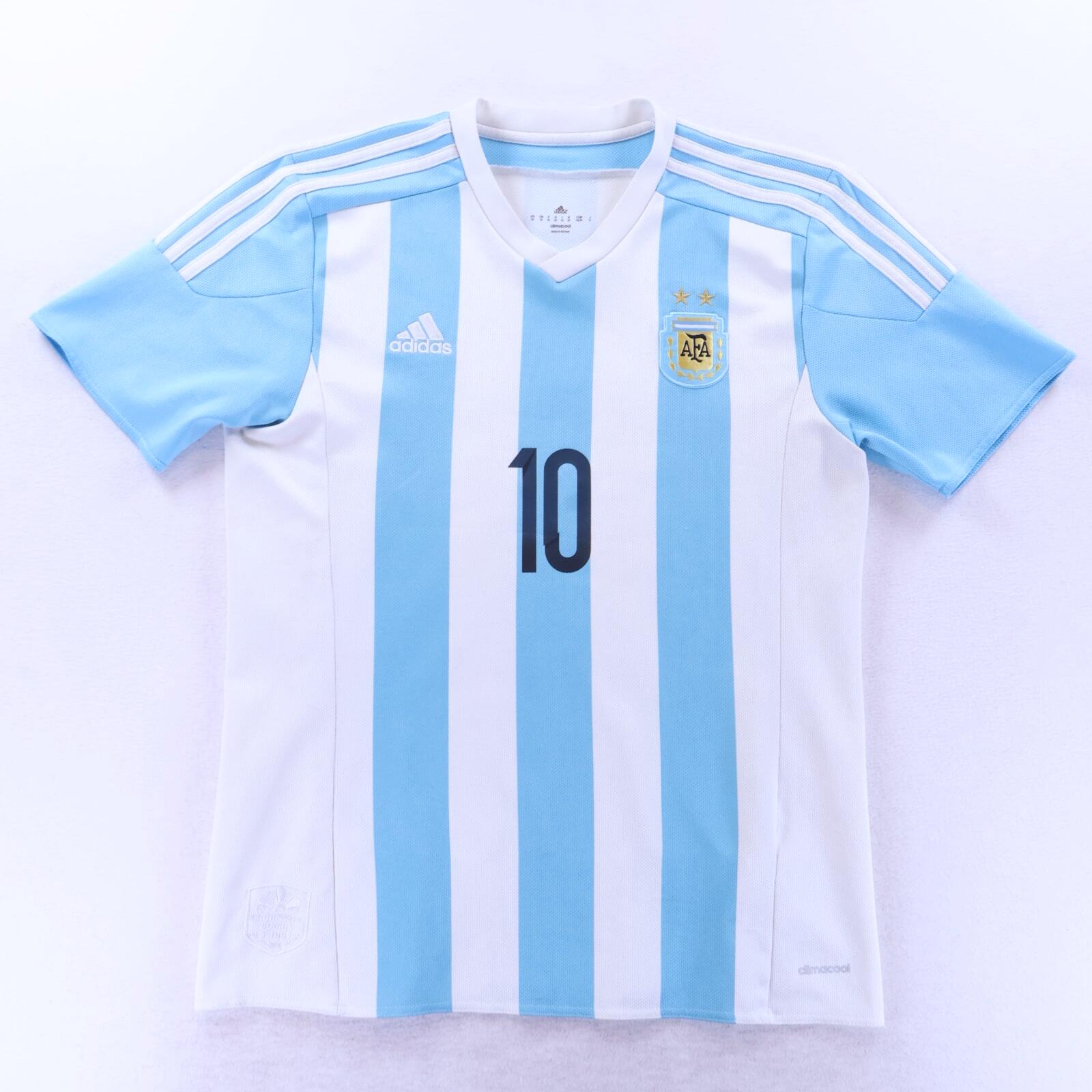 Argentina Messi #10 2015/16 Home Shirt - M