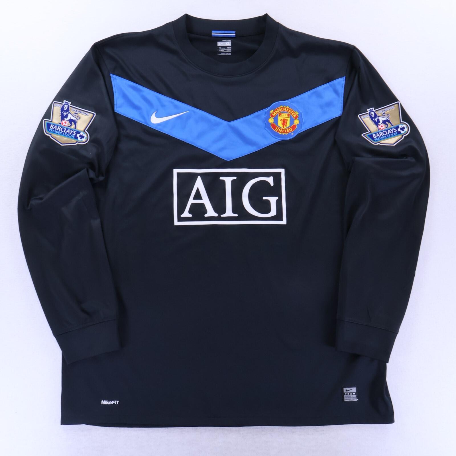 *MINT* Manchester United Rooney 2009/10 Away Shirt - Long Sleeve - XL