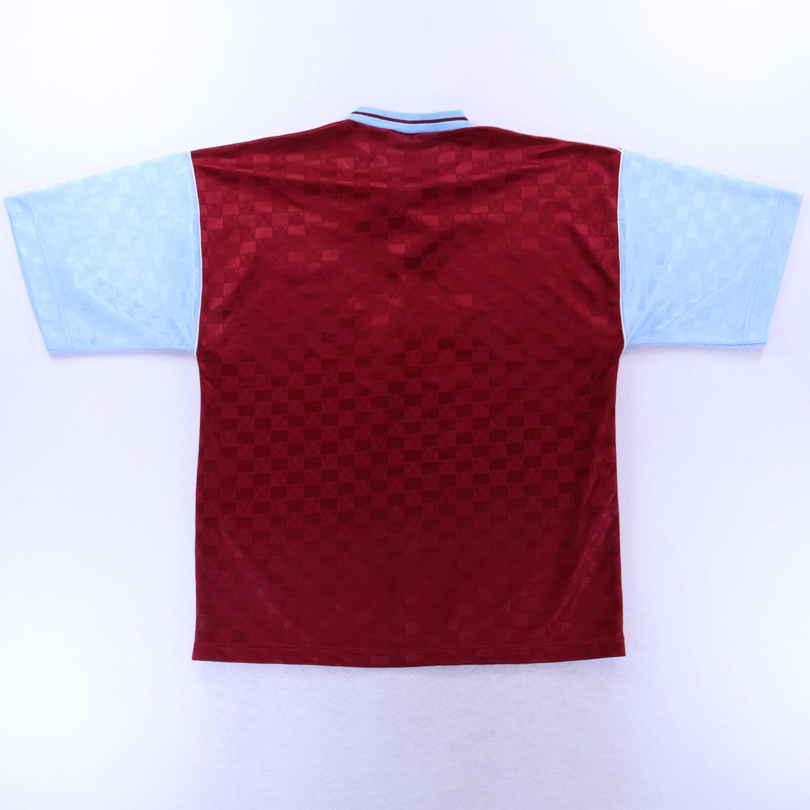 West Ham United 1990/91 Home Shirt - XL
