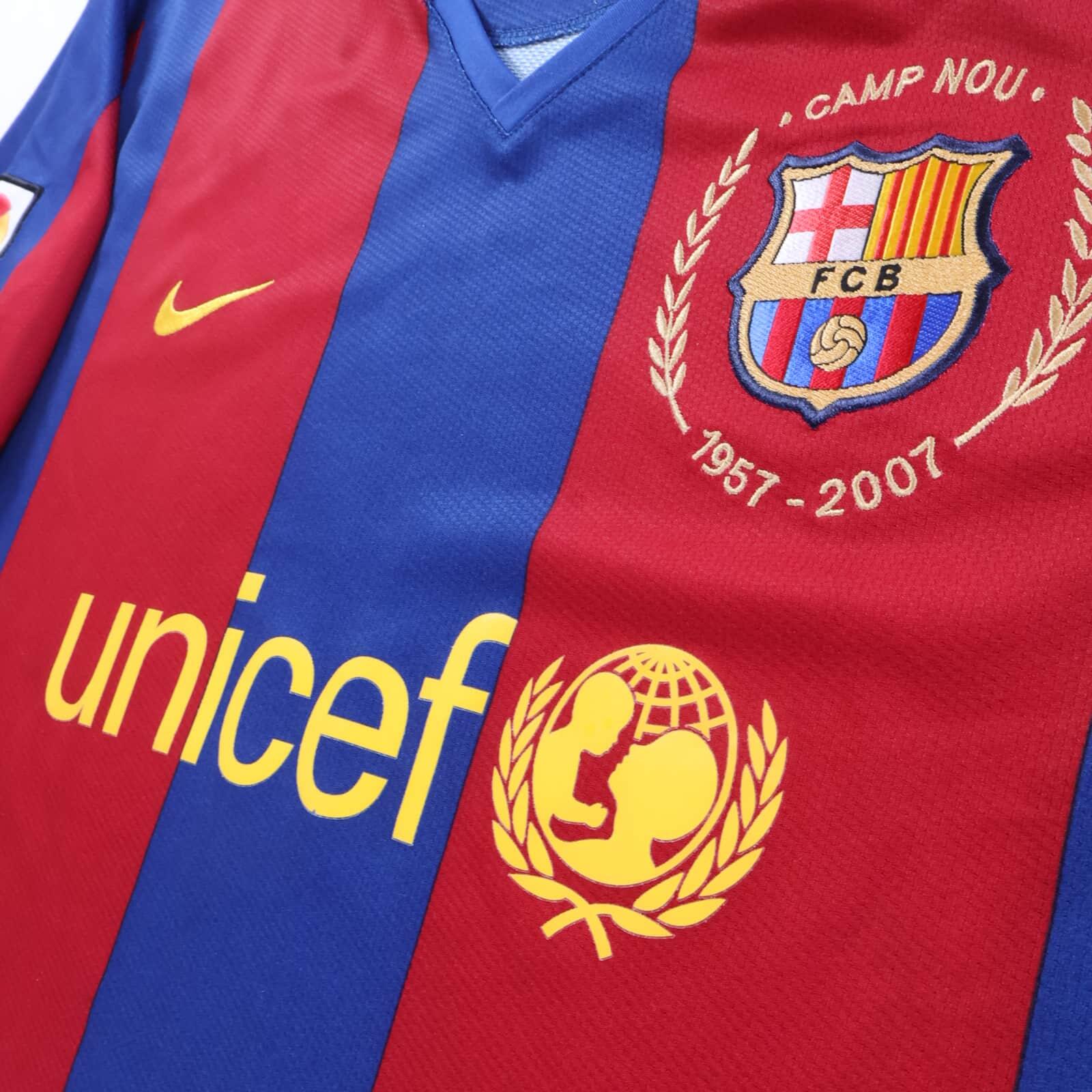 Barcelona Messi #19 2007/08 Home Shirt - XL