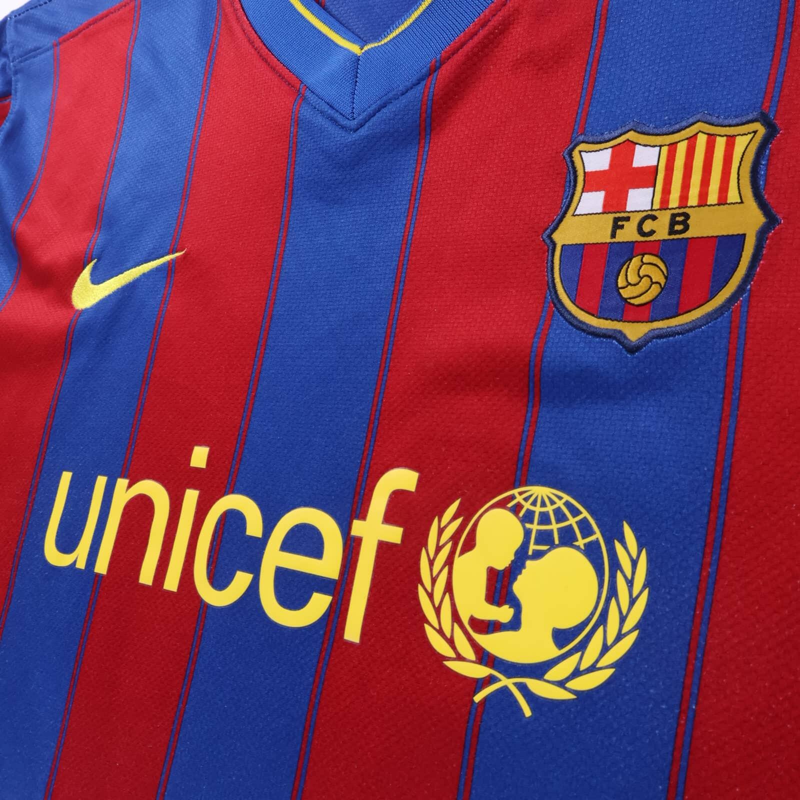 *MINT* Barcelona Henry #14 2009/10 Home Shirt - 2XL