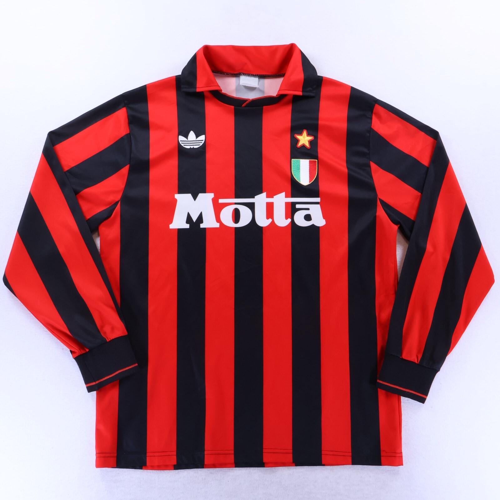 *MINT* Ac Milan 1992/93 Home Shirt - Long Sleeve - XL