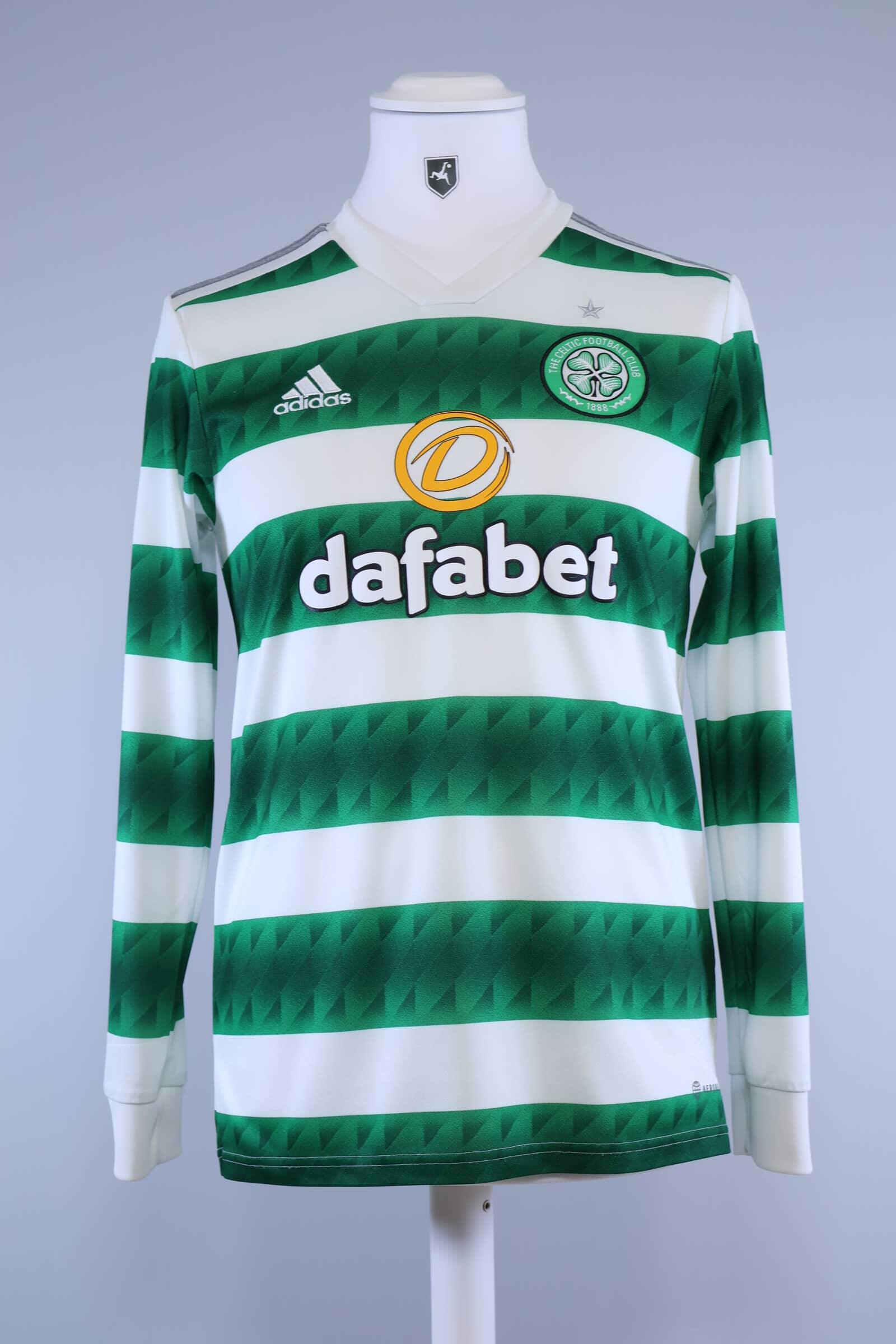 Celtic F.C 2021/22 Jota #17 Home Shirt - S Authenic Original Football Shirt