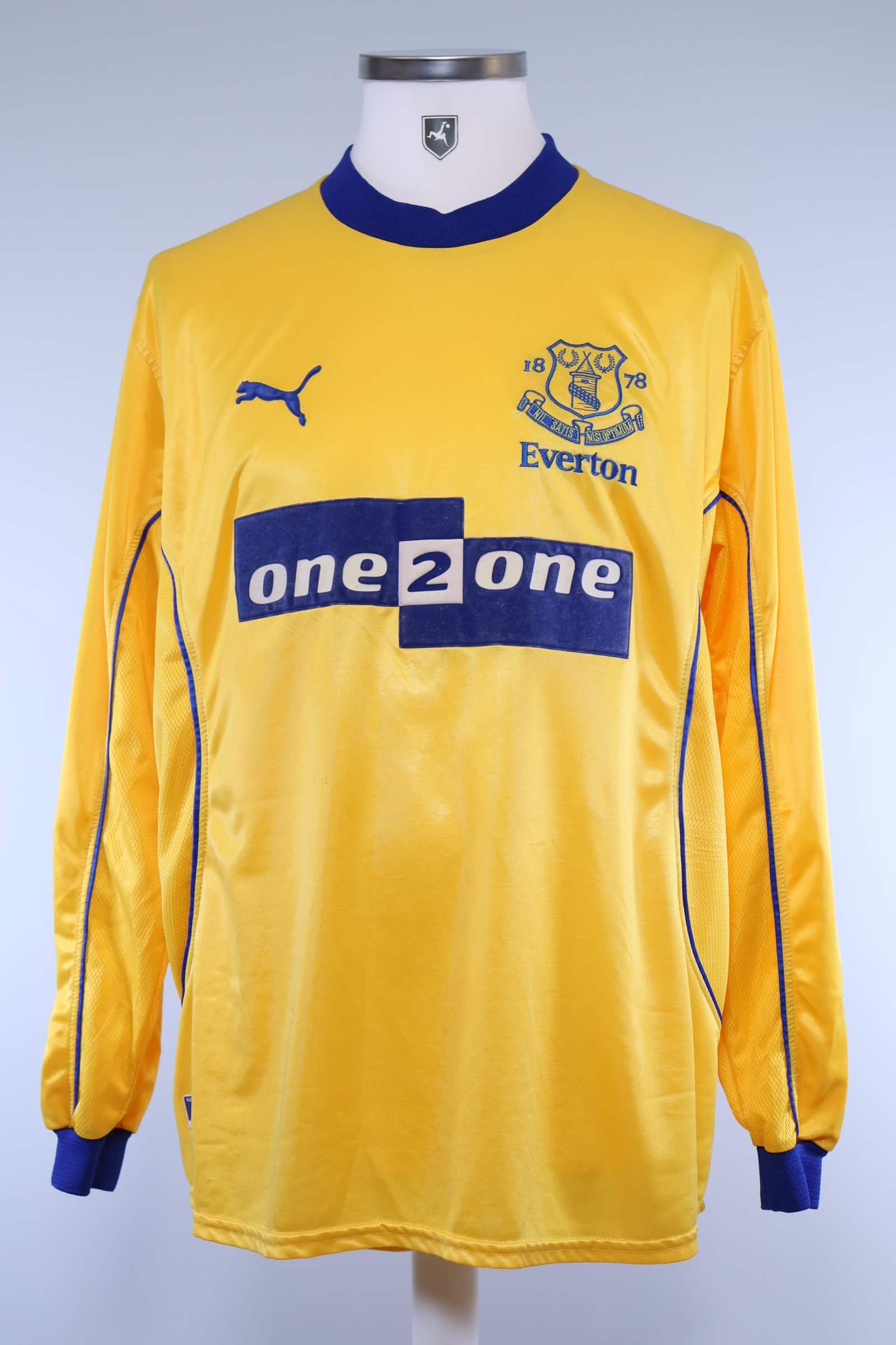 Everton 2000/01 Away Shirt - LAuthentic Original Football Shirt