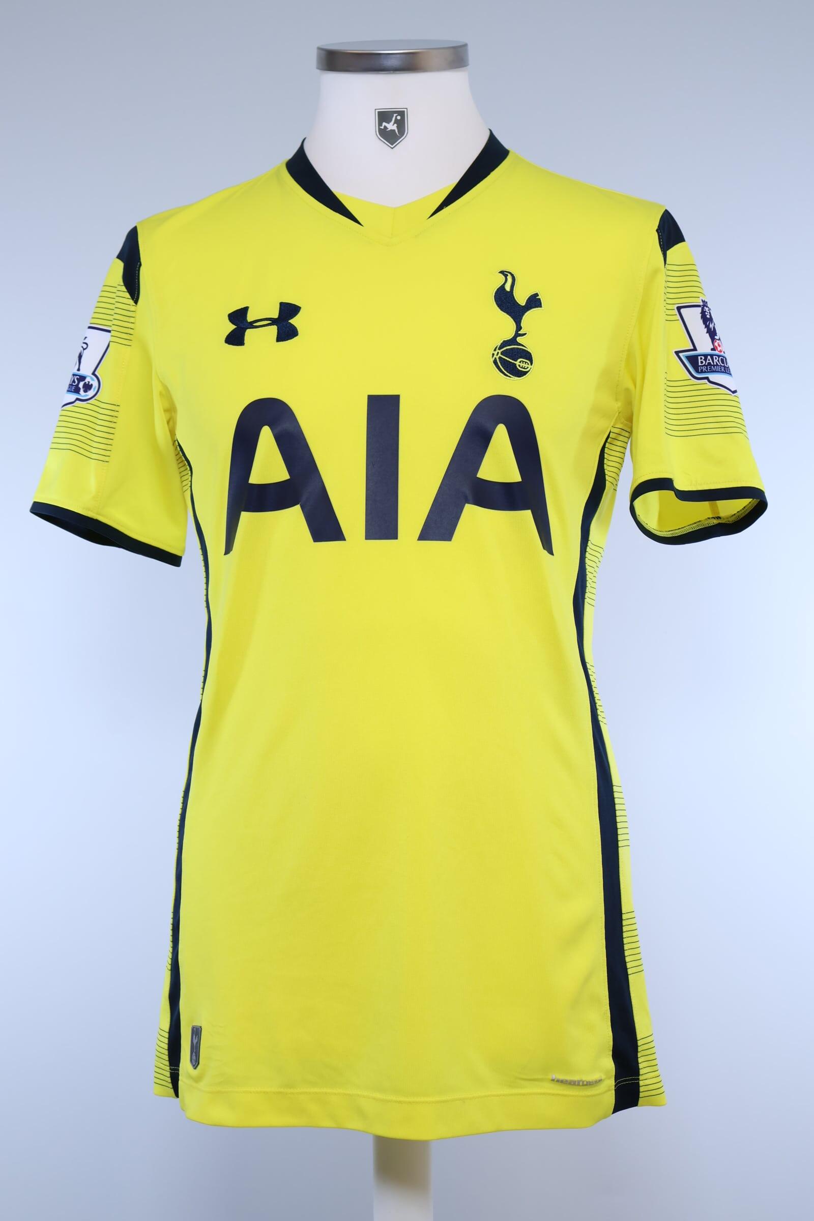 Tottenham Hotspur 2014/15 Dier #15 Third Shirt - L Authenic Original Football Shirt