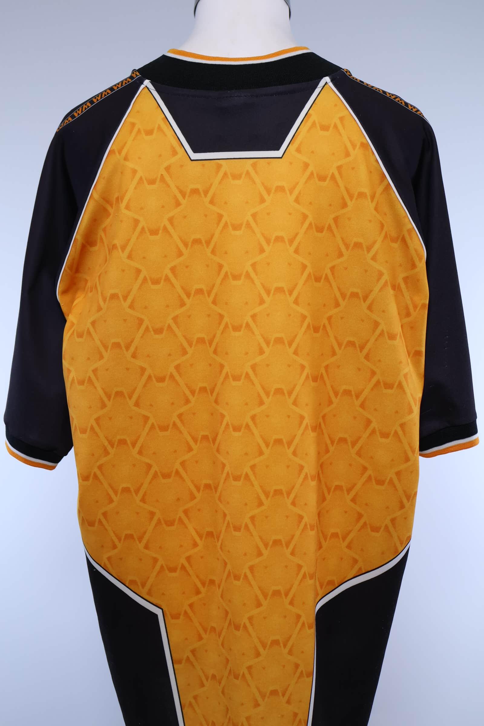 Wolverhampton Wanderes F.C 1996/98 Home Shirt - XL Authenic Original Football Shirt
