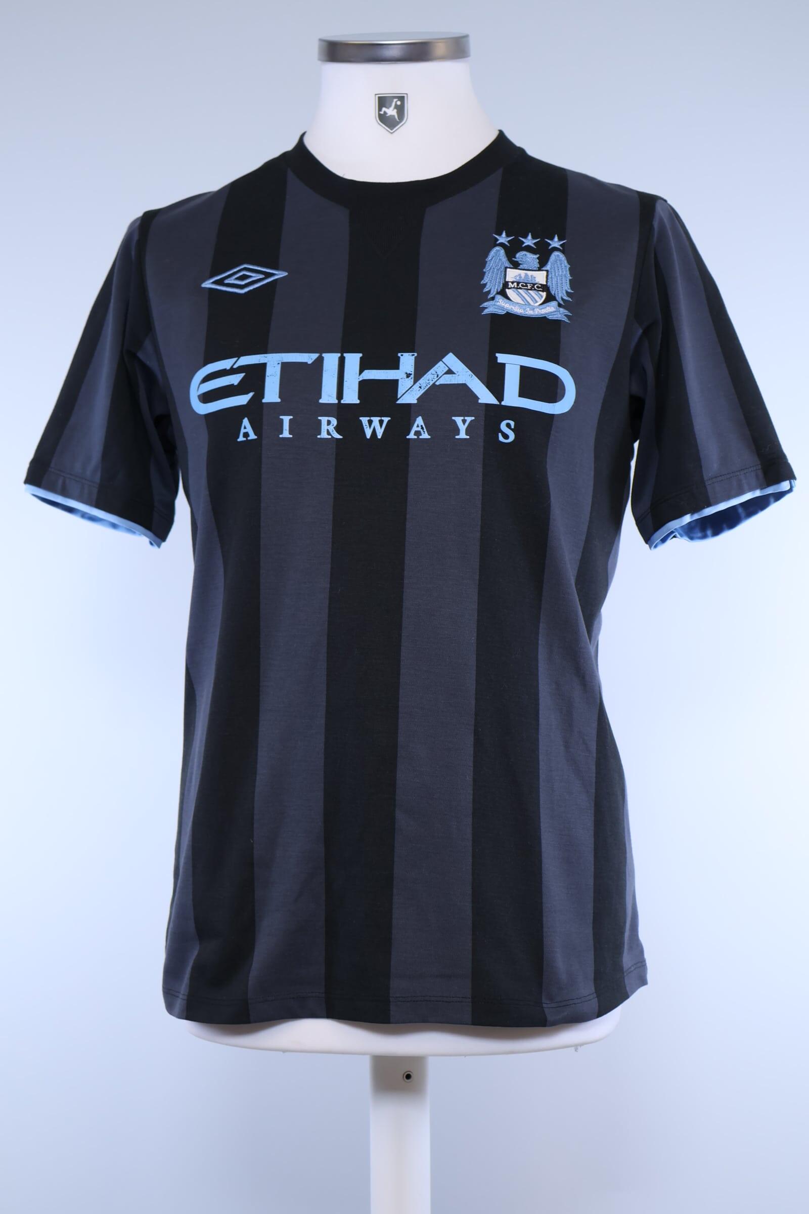 Manchester City 2012/13 Kun Aügero #16 Third Shirt - S Authenic Original Football Shirt