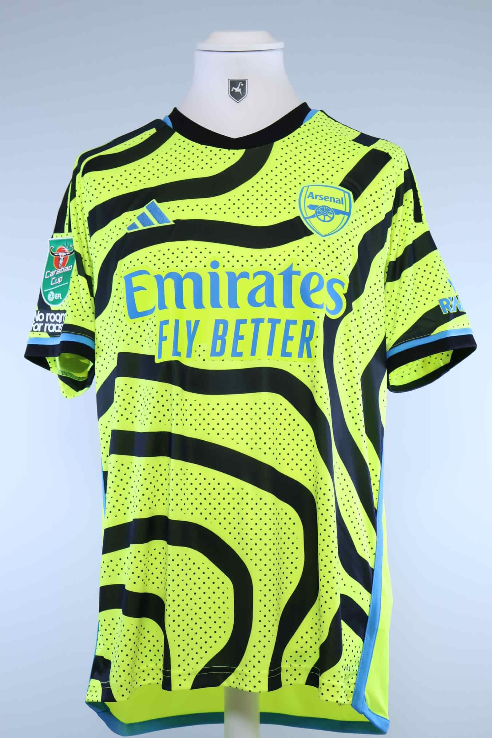 Arsenal 2023/24 Tomiyasu #18 Away Shirt - L Authenic Original Football Shirt