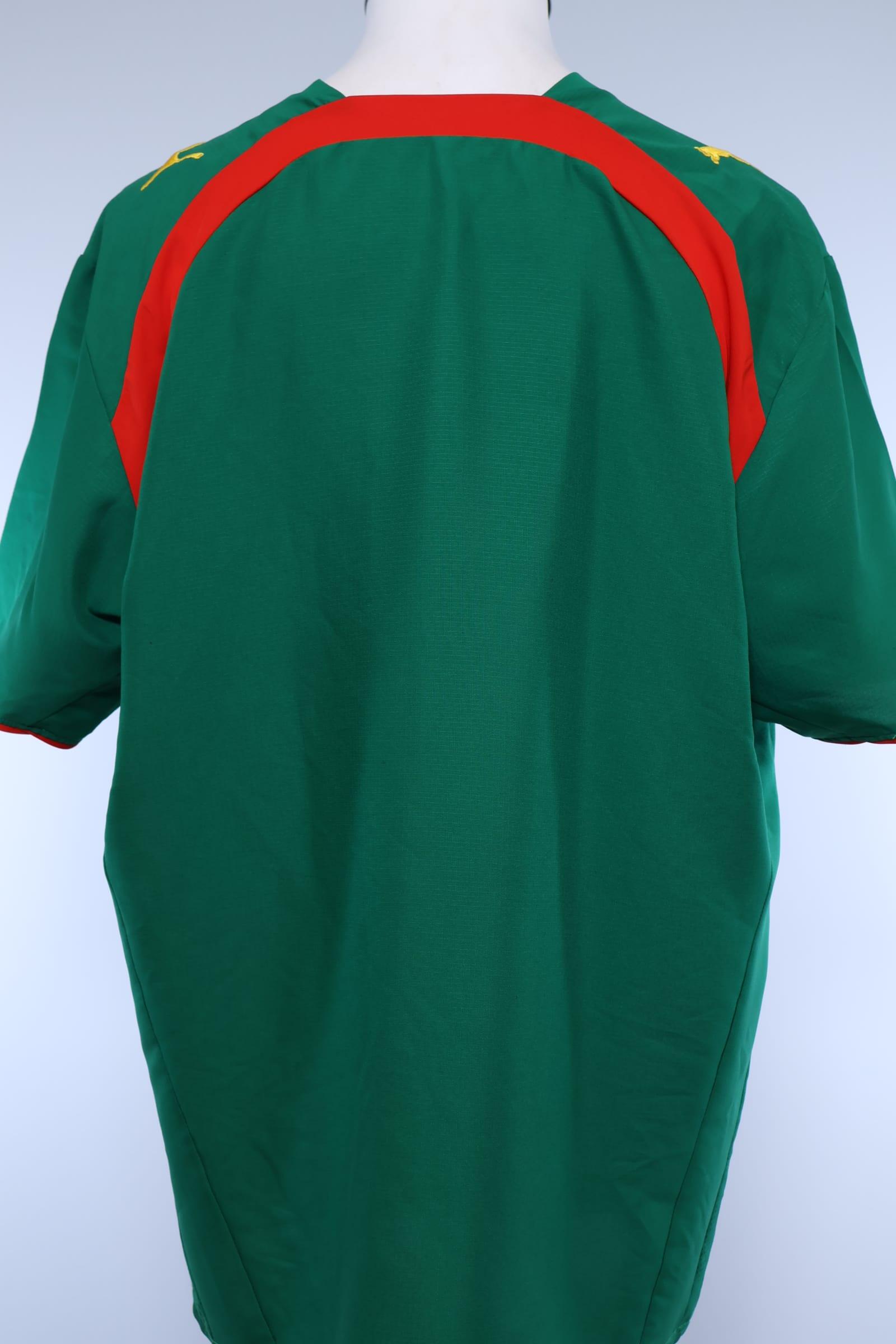 Cameroon 2006/08 Home Shirt - XL Authenic Original Football Shirt