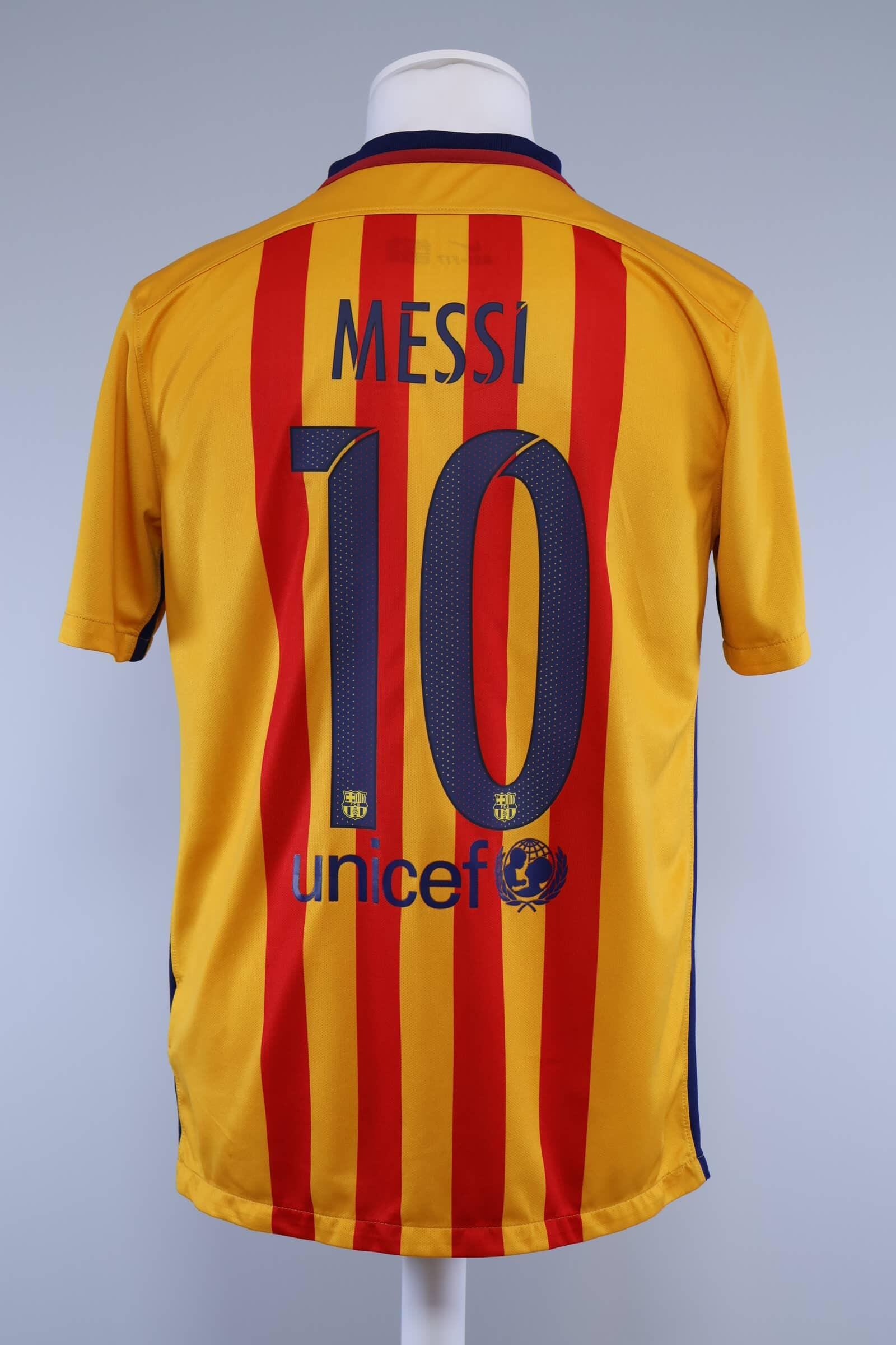 Barcelona 2015/16 Messi #10 Away Shirt - MAuthentic Original Football Shirt