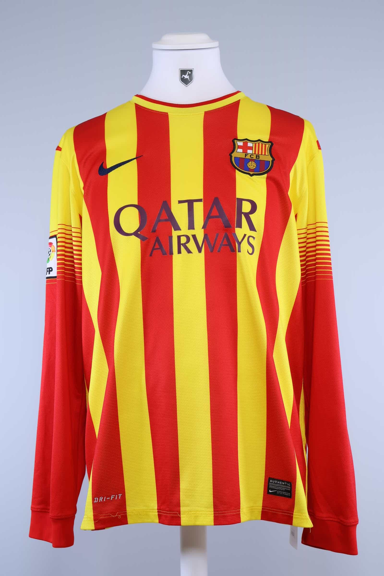Barcelona 2013/14 Neymar Jr #11 Away Shirt - L Authenic Original Football Shirt
