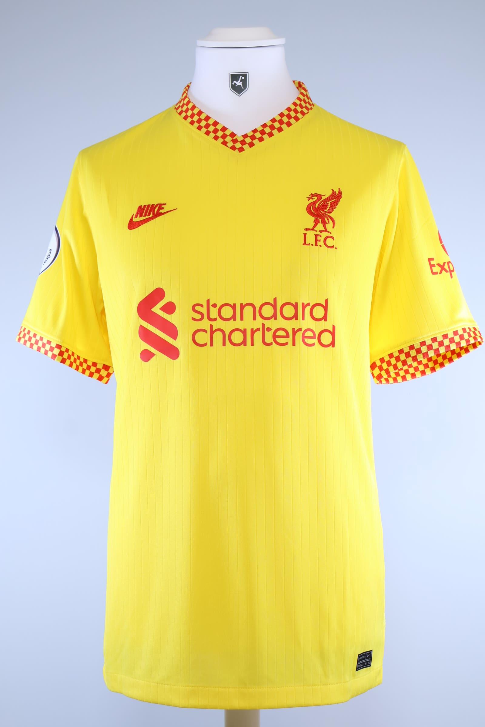 Liverpool F.C 2021/22 M. Salah #11 Third Shirt - L Authenic Original Football Shirt