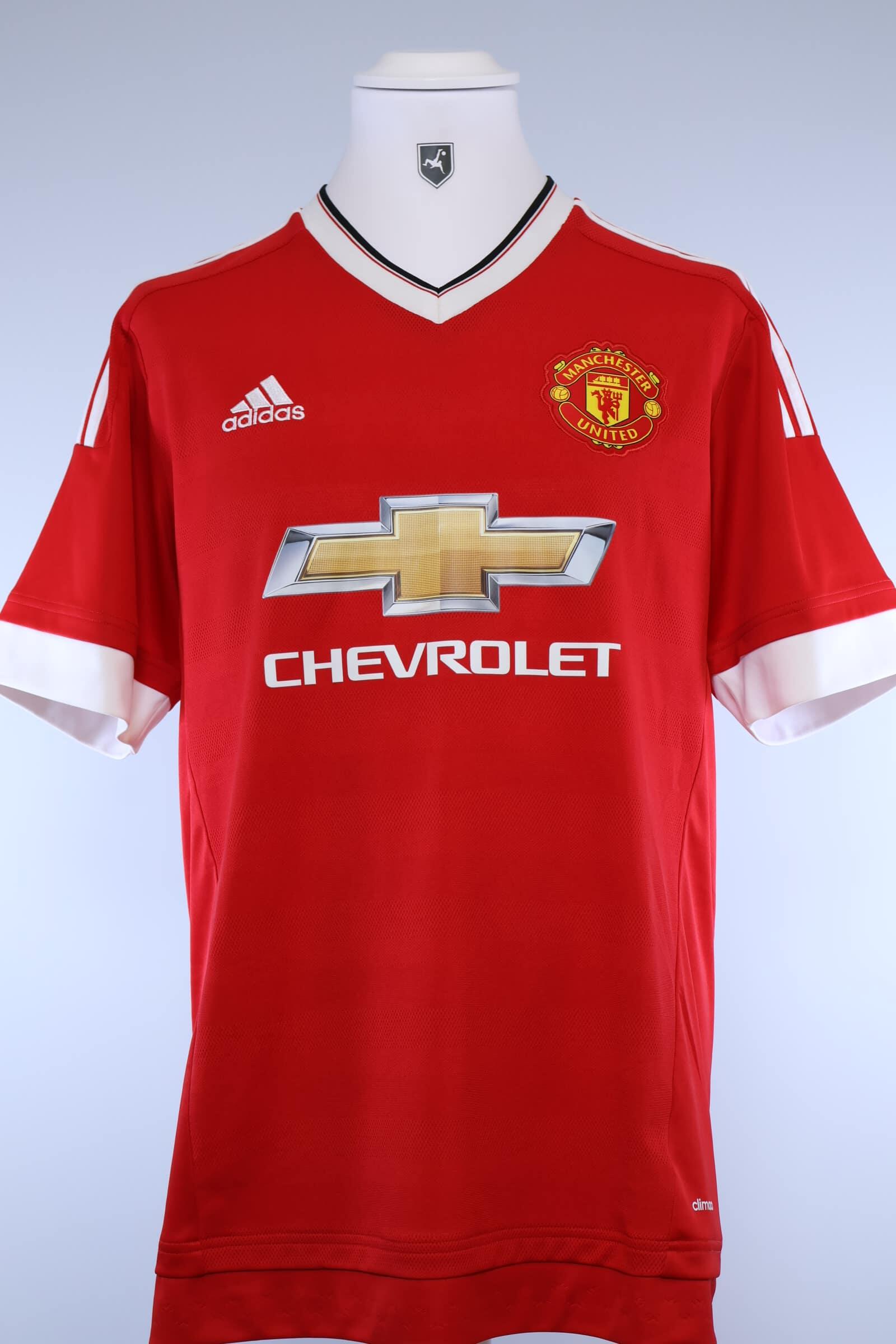 Manchester United 2015/16 Memphis #7 Home Shirt - L Authenic Original Football Shirt