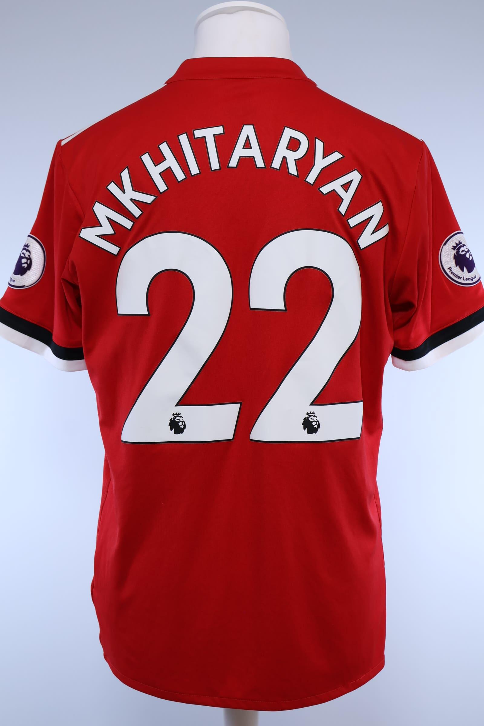 Manchester United 2017/18 Mkhitaryan #22 Home Shirt - MAuthentic Original Football Shirt
