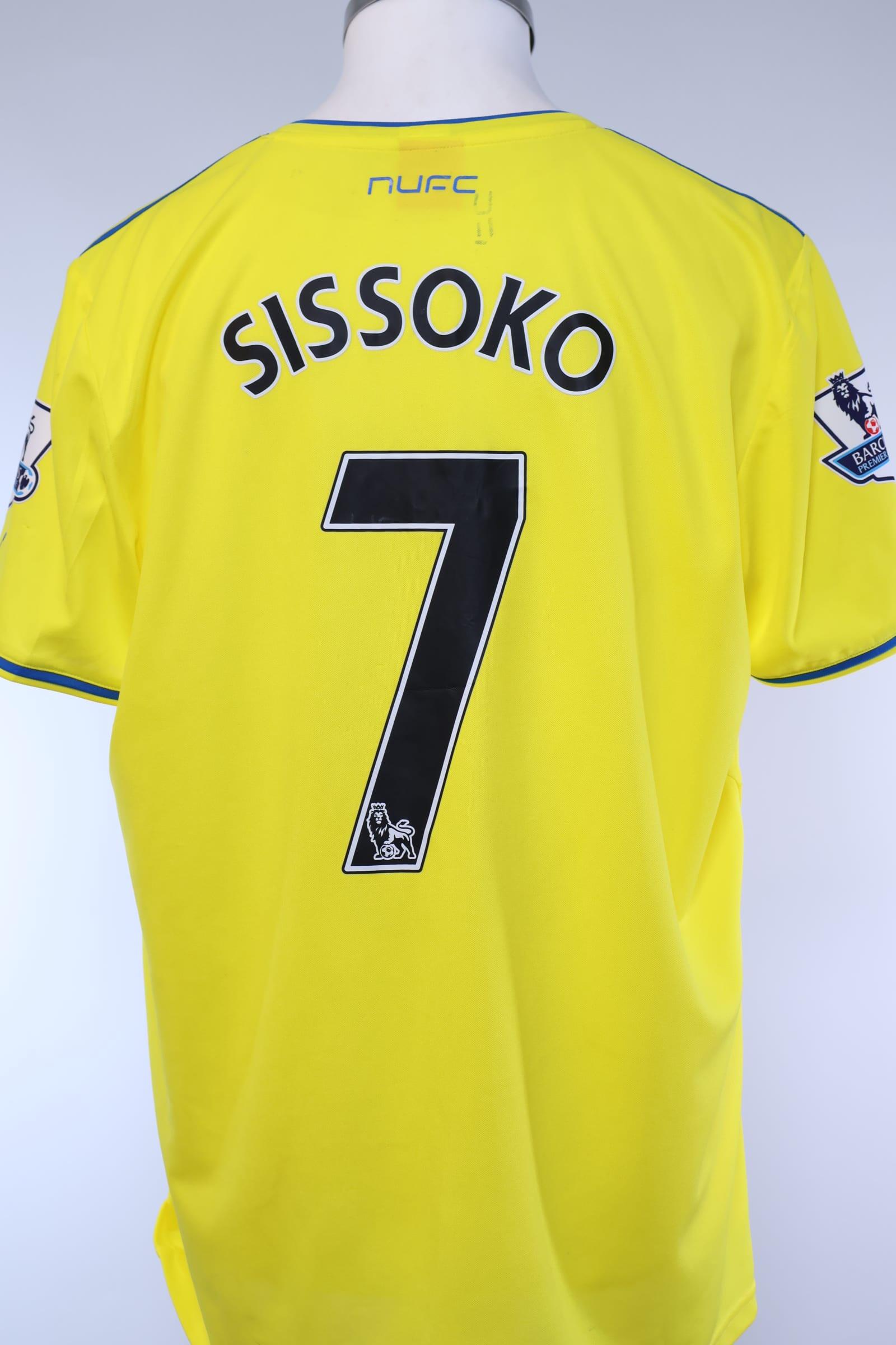 Newcastle United 2013/14 Sissoko #7 Third Shirt - LAuthentic Original Football Shirt