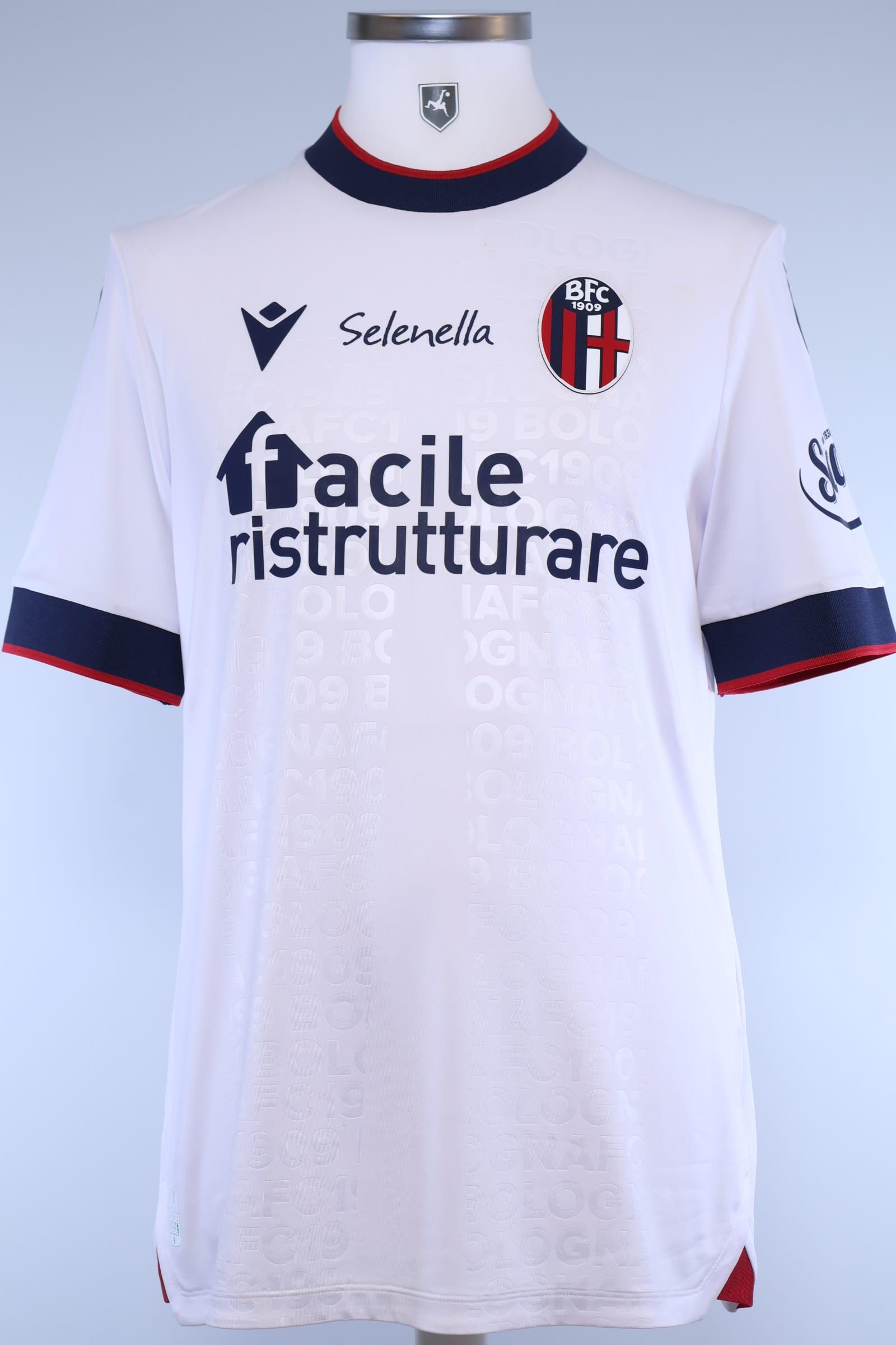 Bologna F.C 2021/22 Away Shirt - LAuthentic Original Football Shirt