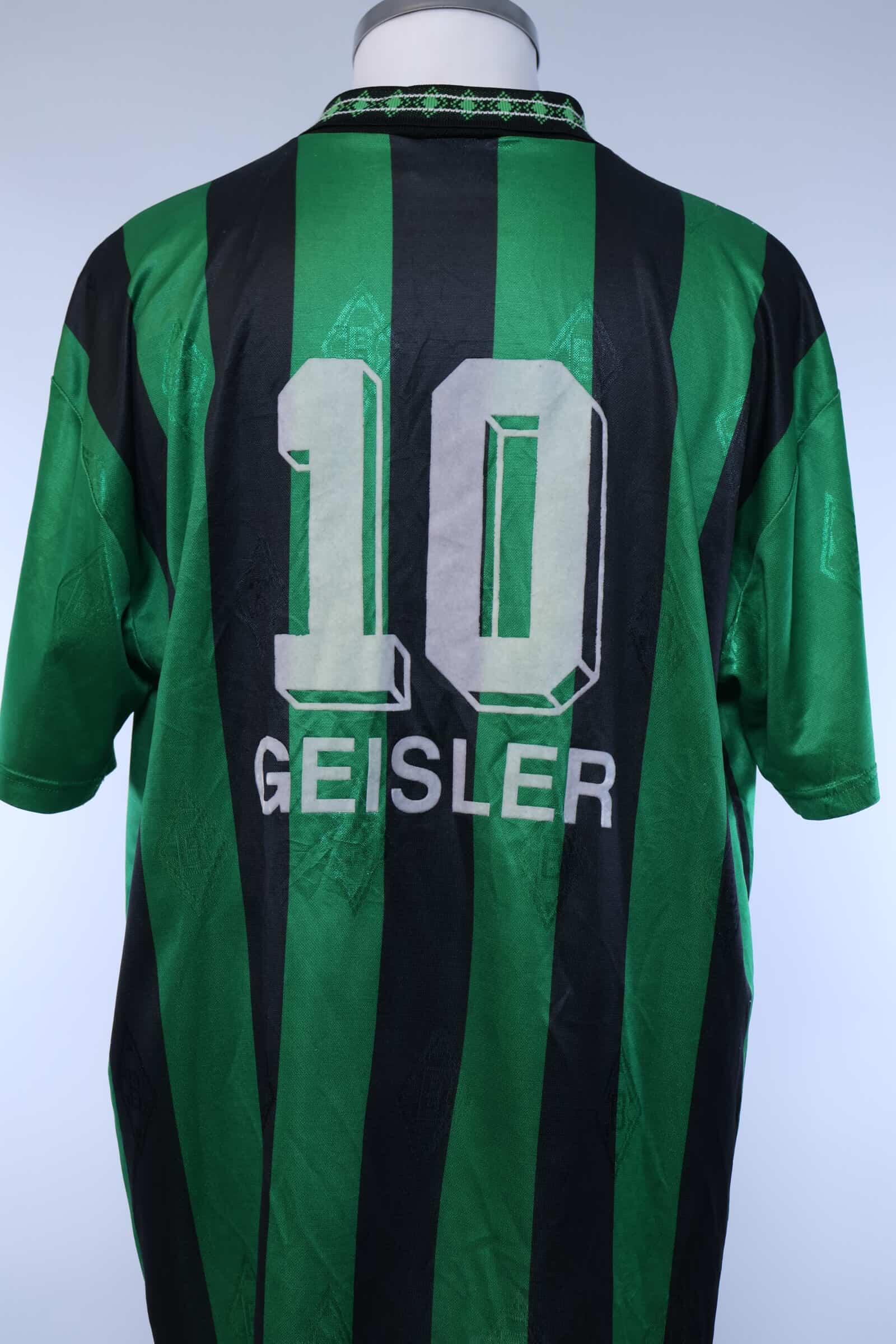Borussia Monchengladbach 1995/96 Geisler #10 Away Shirt - XXL Authenic Original Football Shirt