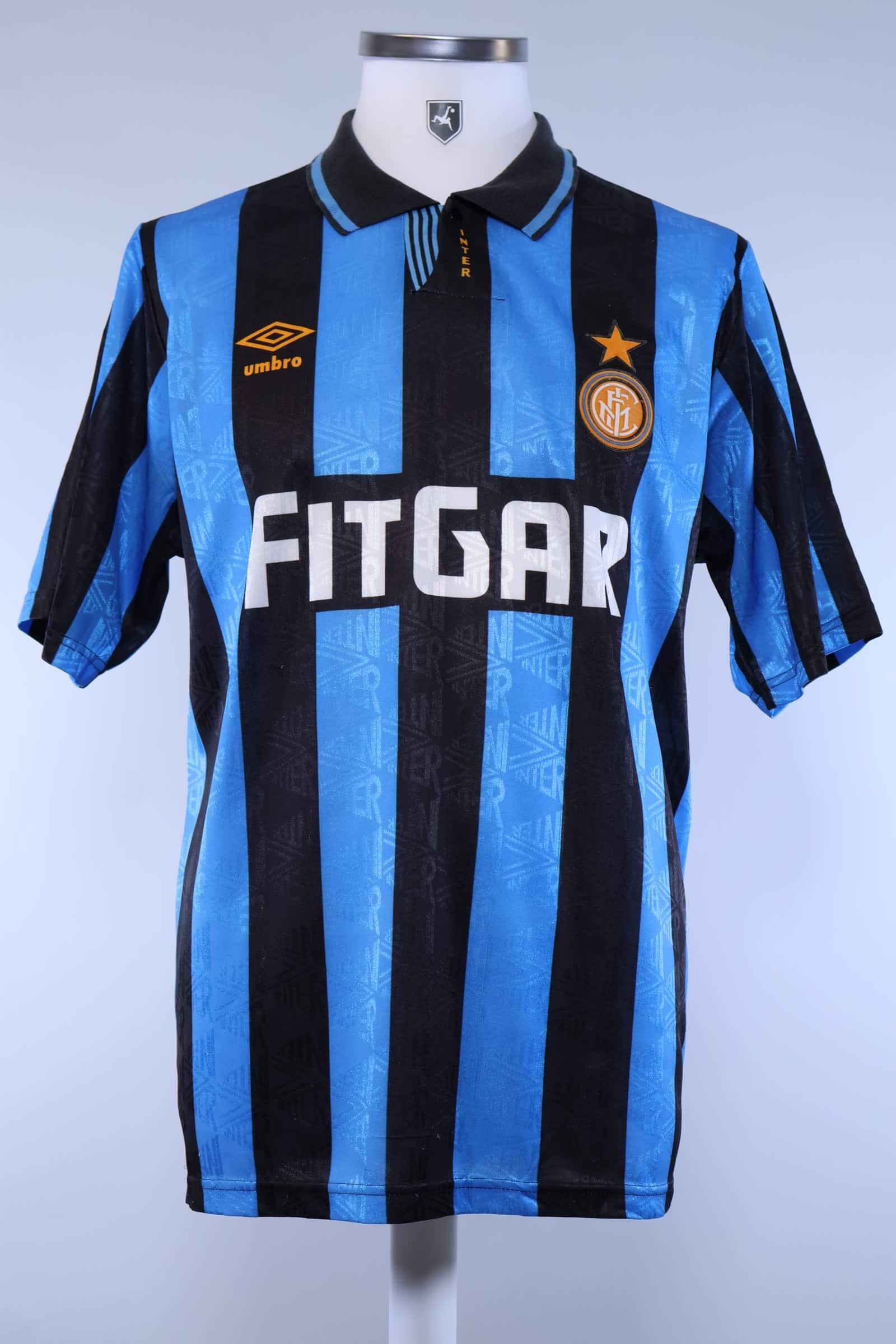 Inter Milan 1991/92 Home Shirt - MAuthentic Original Football Shirt