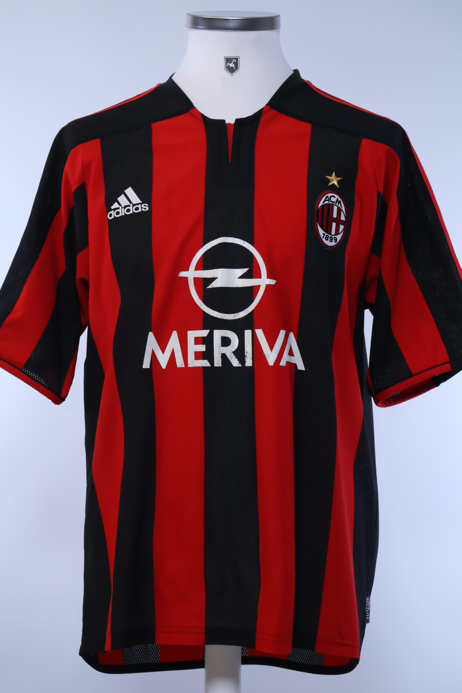 Ac Milan 2005/06 Home Shirt - MAuthentic Original Football Shirt