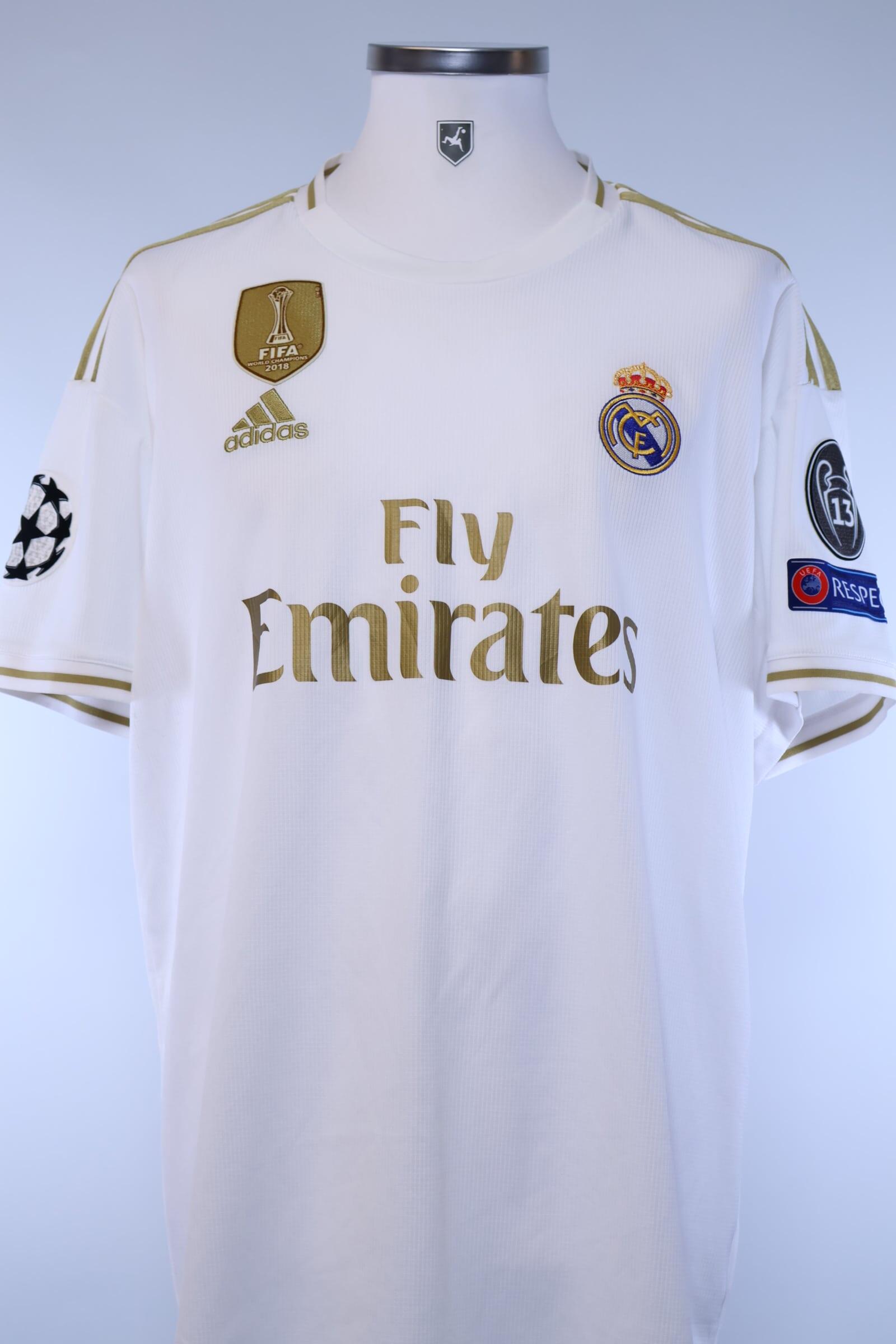 Real Madrid 2019/20 Hazard #7 Home Shirt - XL Authenic Original Football Shirt